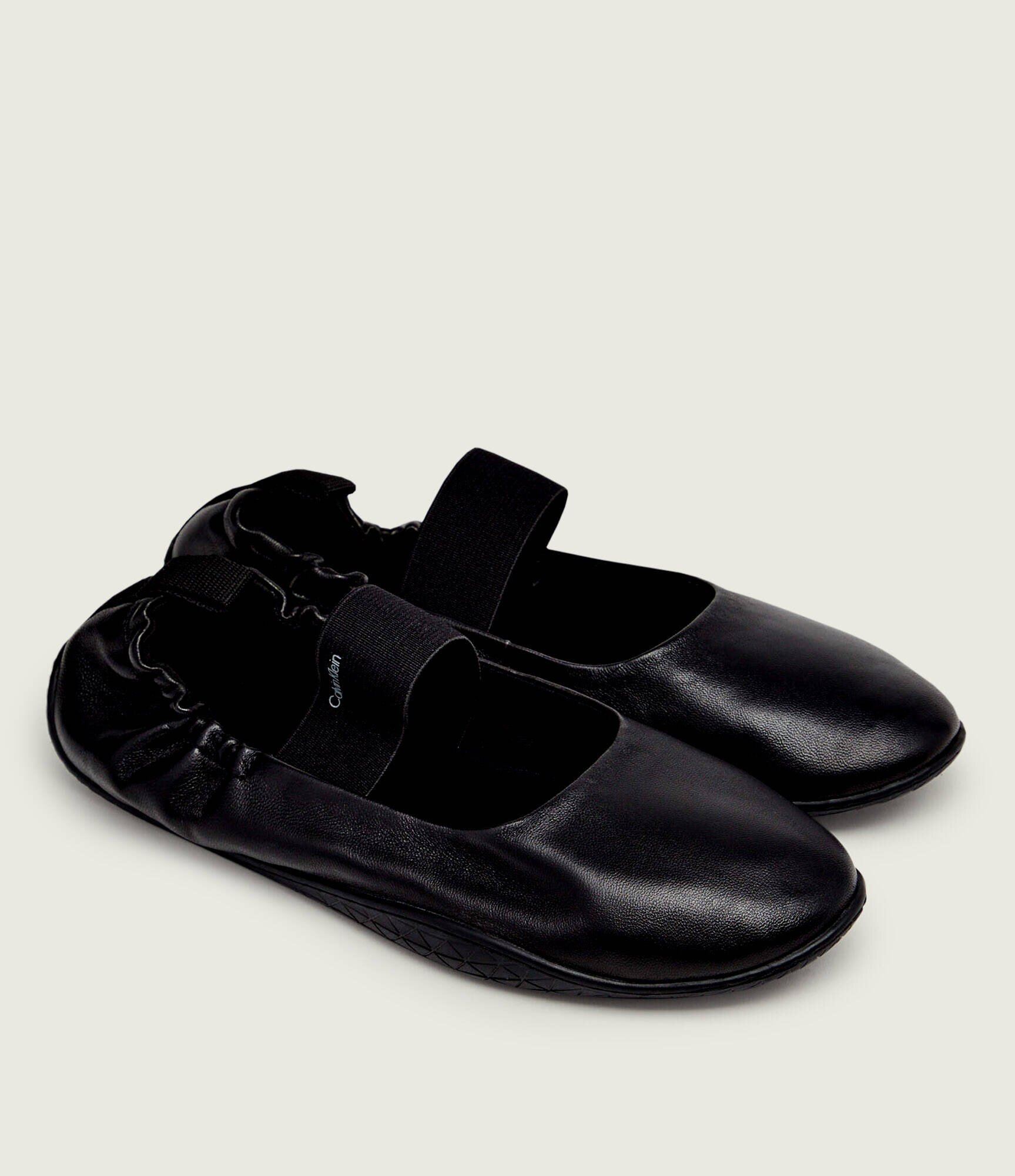 Calvin Klein De piele balerini Ballet Mary Jane