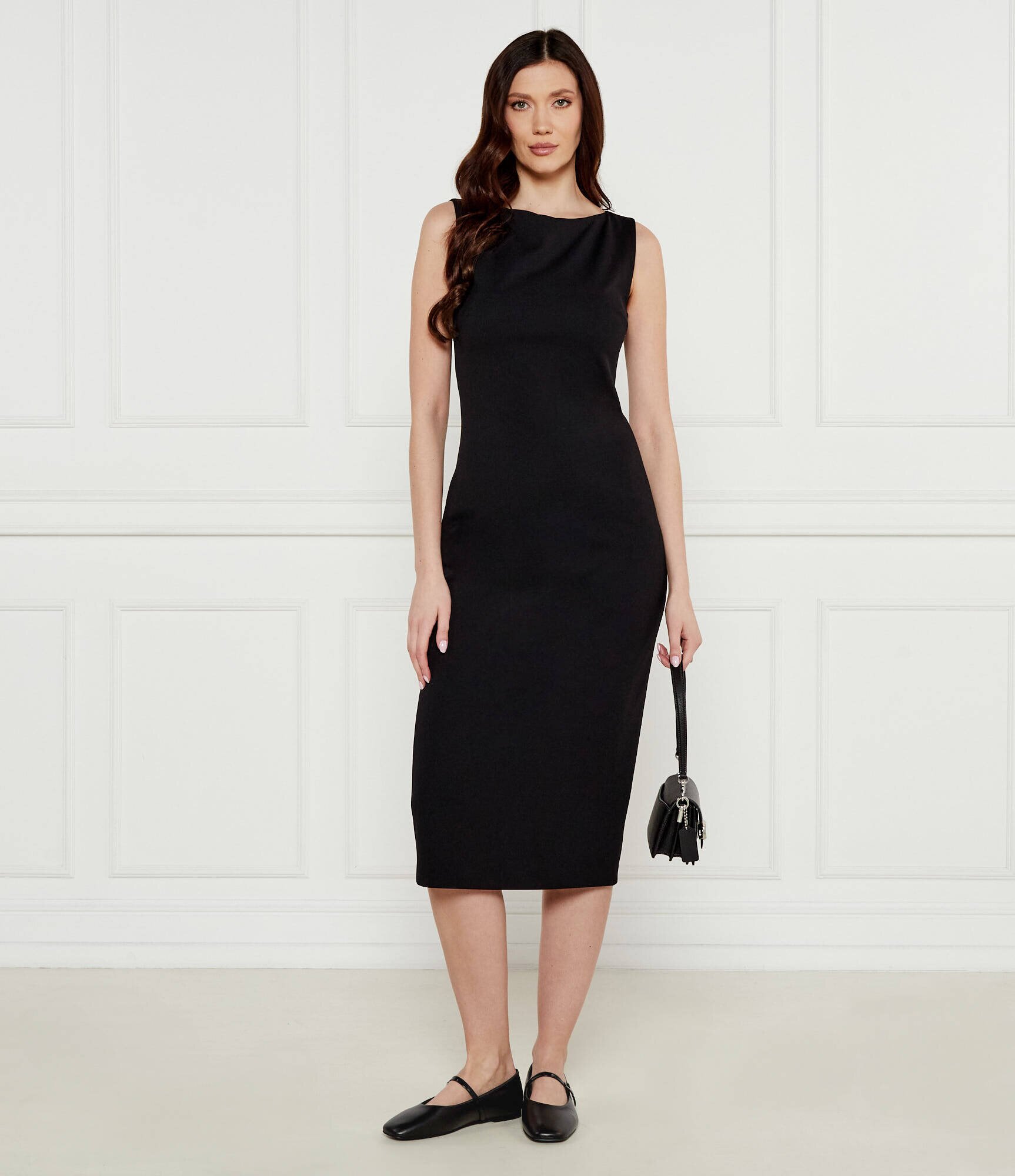 Calvin Klein De piele balerini Mary Jane
