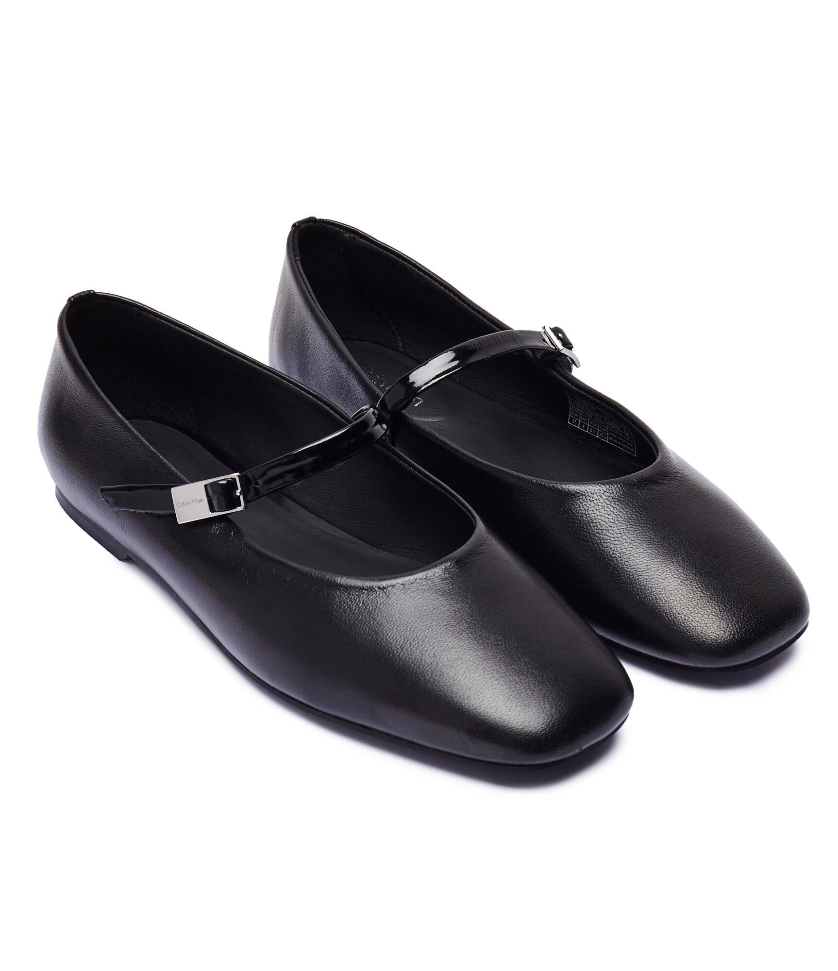 Calvin Klein De piele balerini Mary Jane