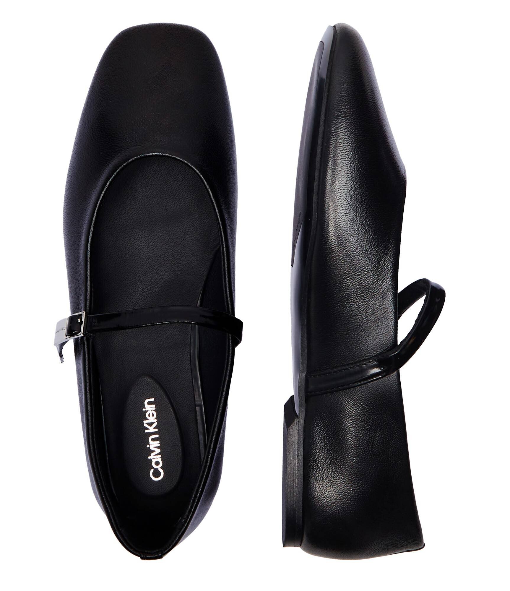 Calvin Klein De piele balerini Mary Jane