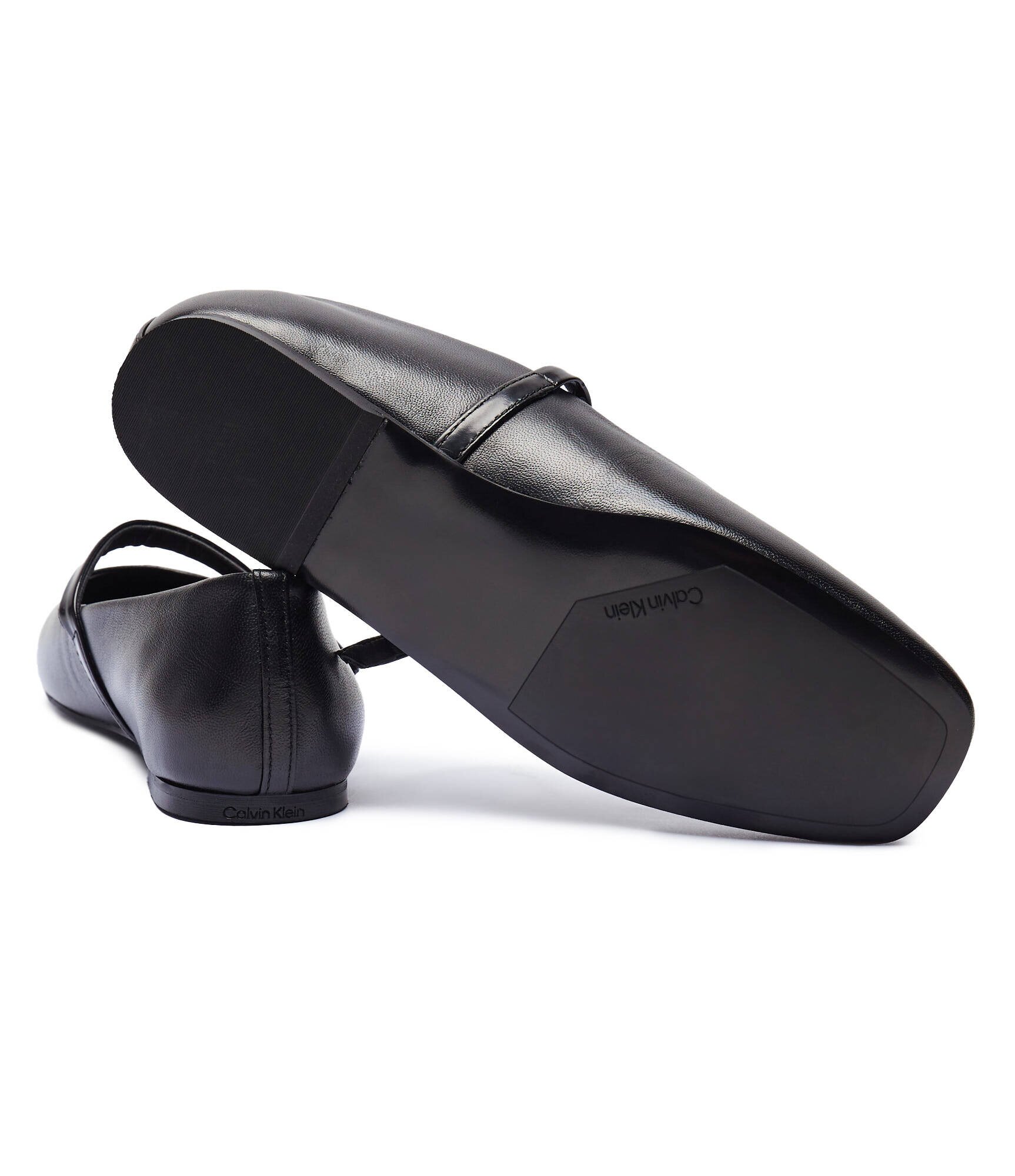 Calvin Klein De piele balerini Mary Jane