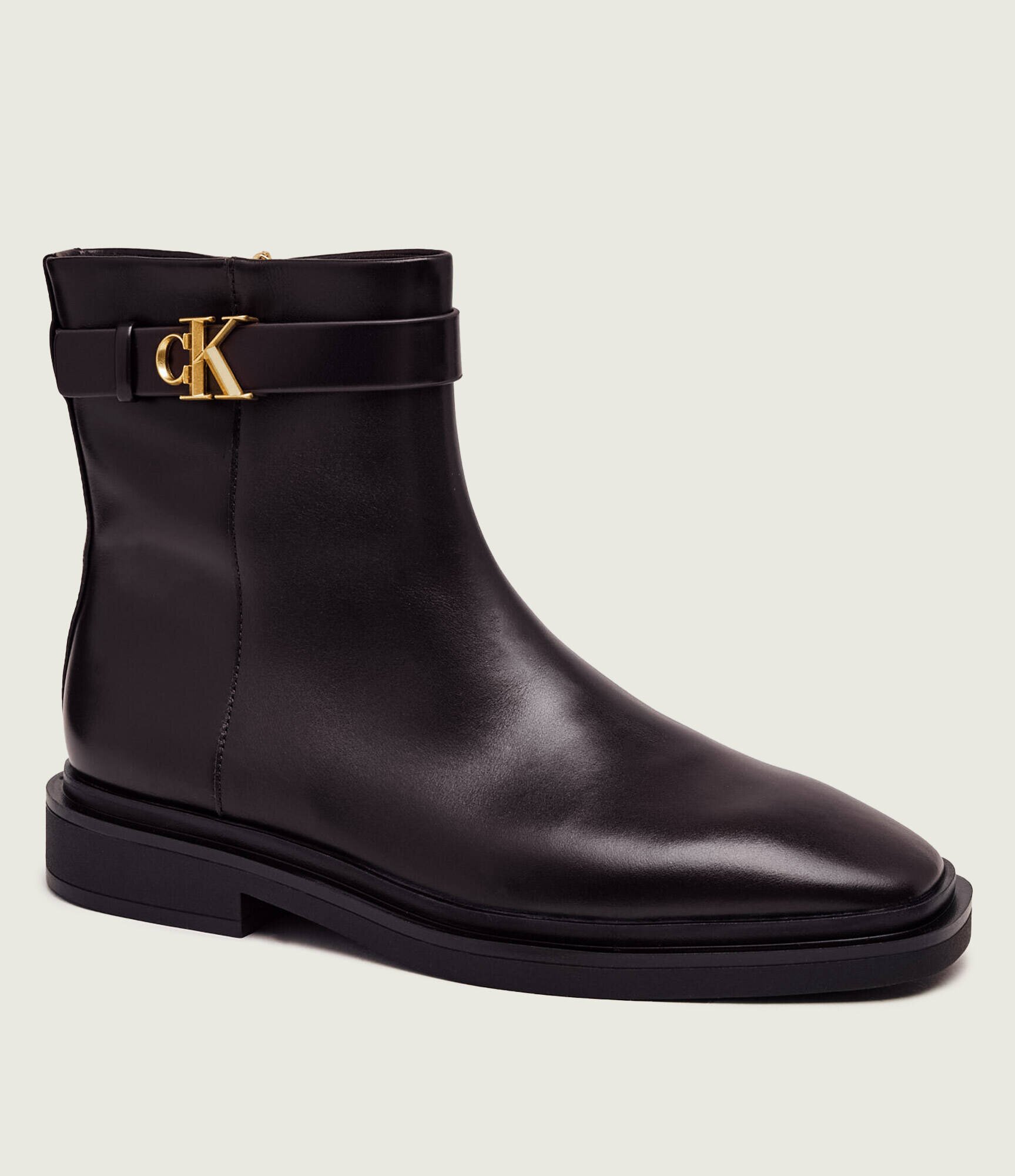 Calvin Klein De piele botine Square