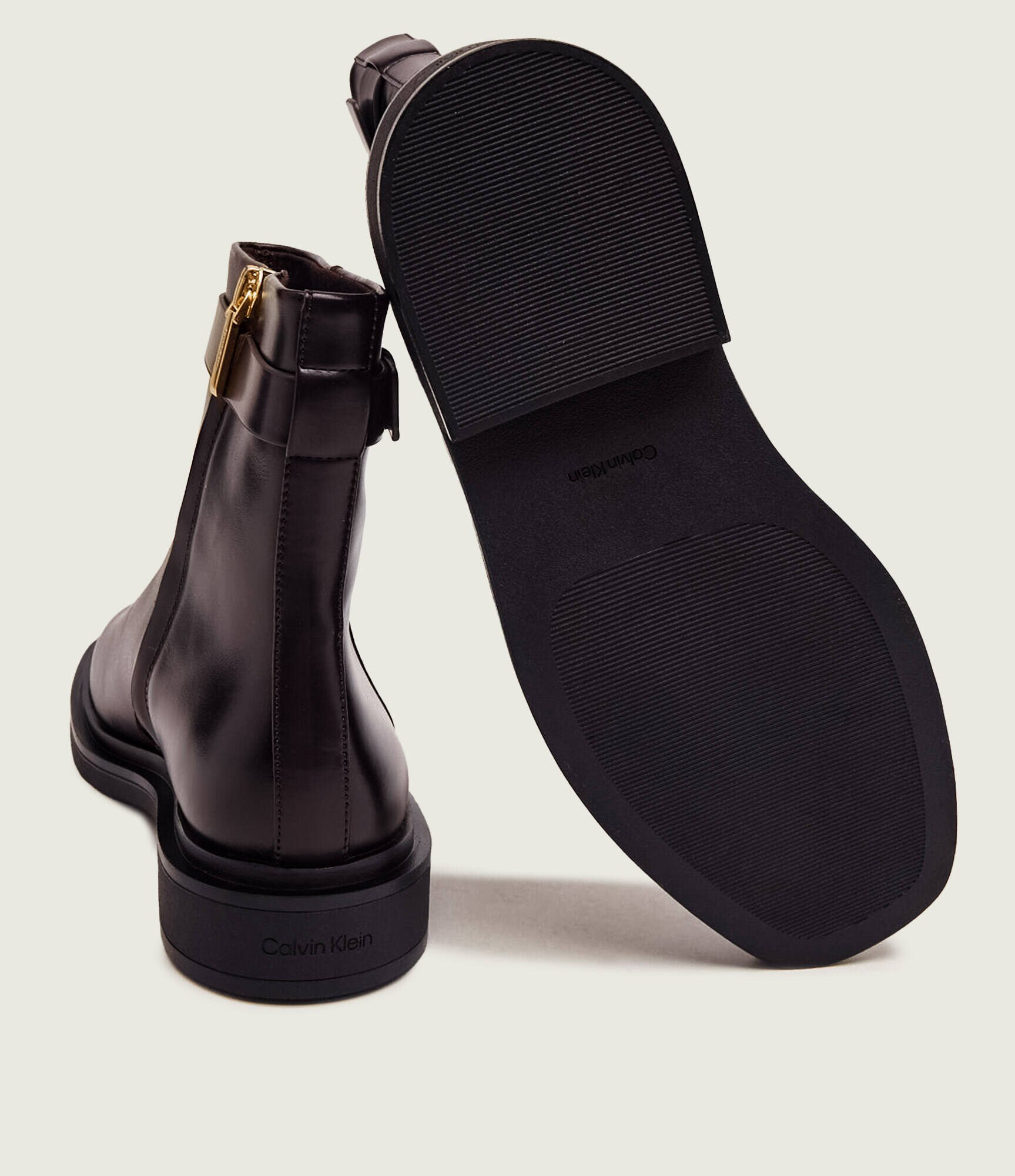 Calvin Klein De piele botine Square