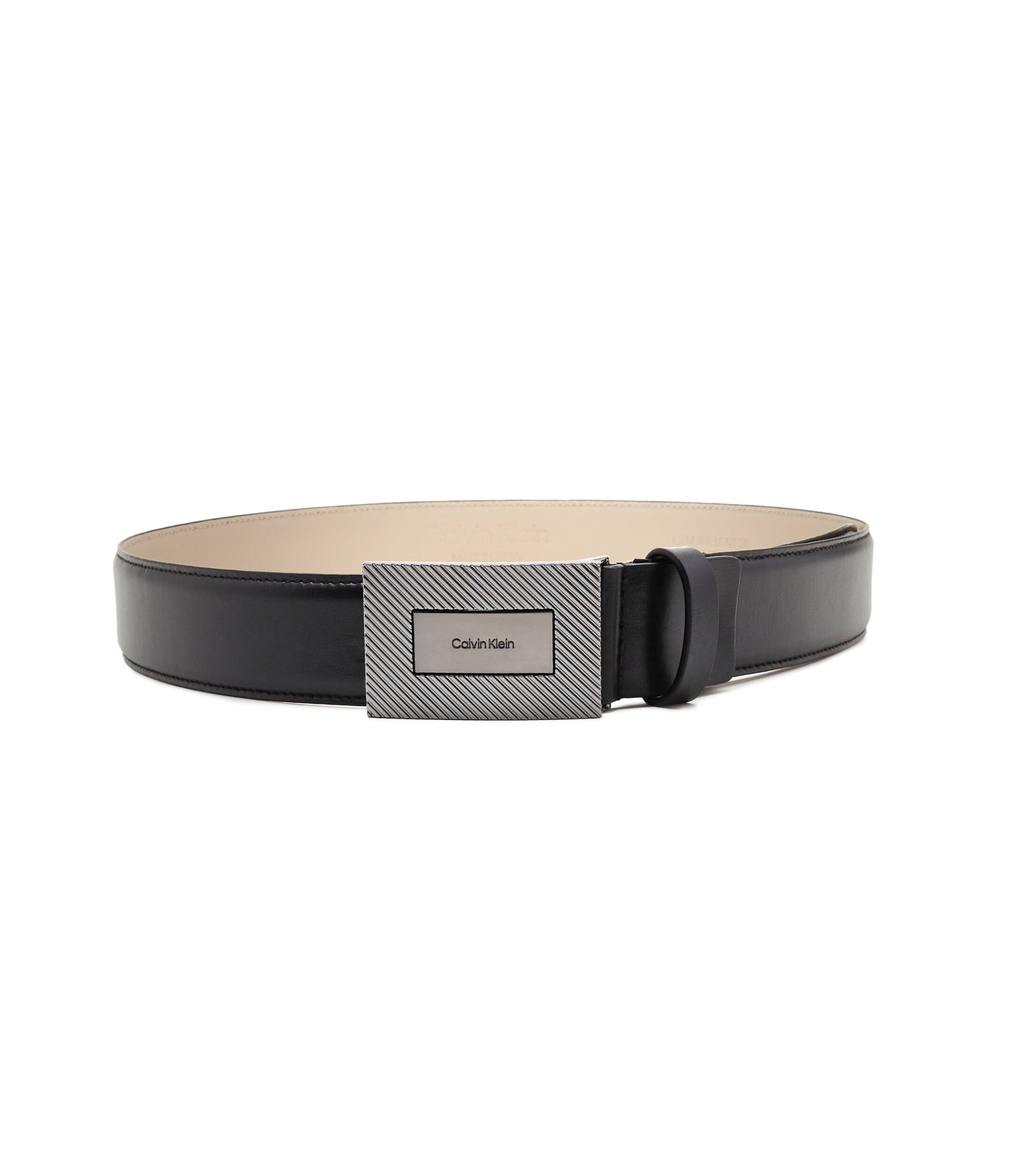 Calvin Klein De piele curea ADJ FORMAL PLAQUE