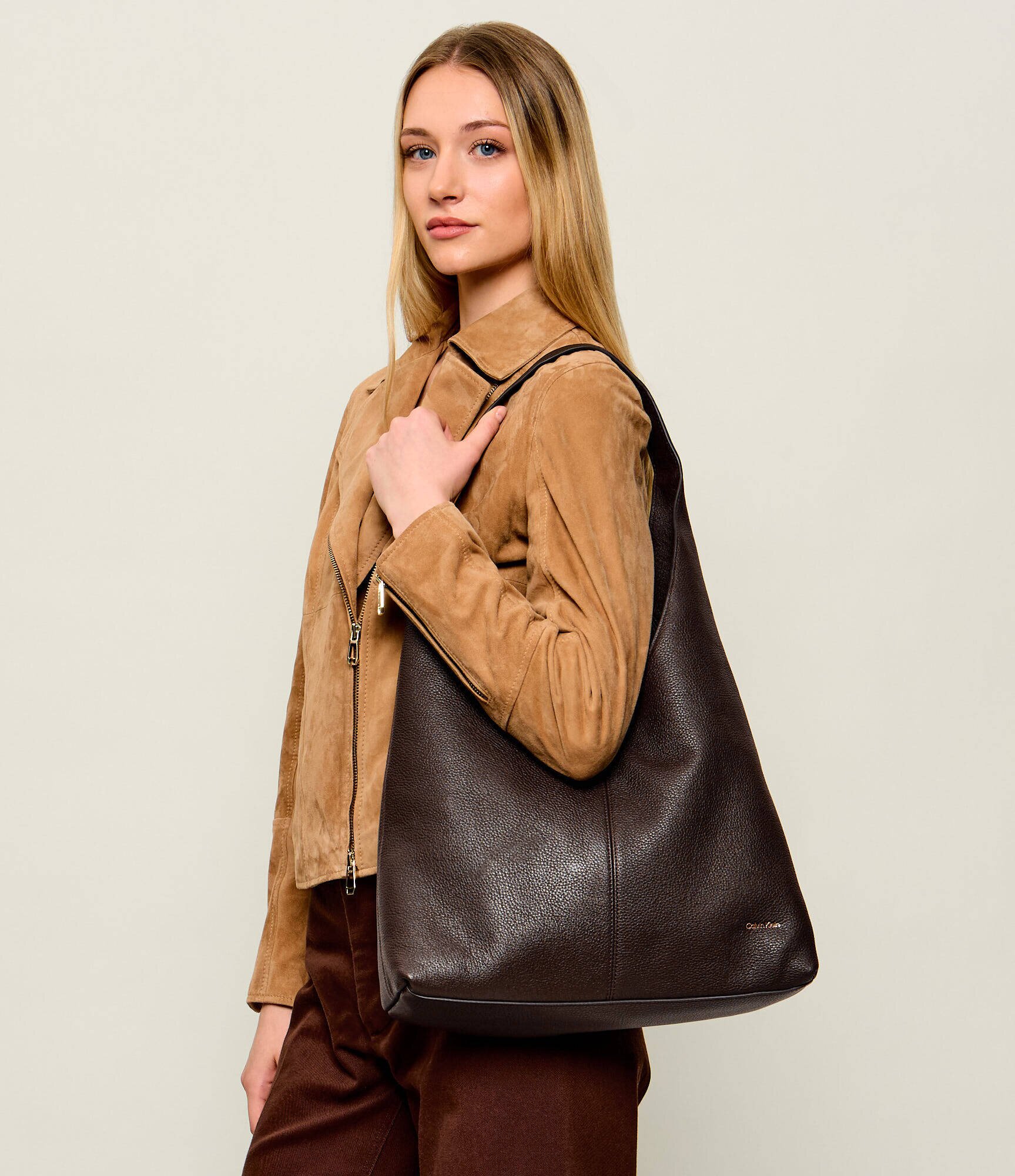 Calvin Klein De piele geantă shopper