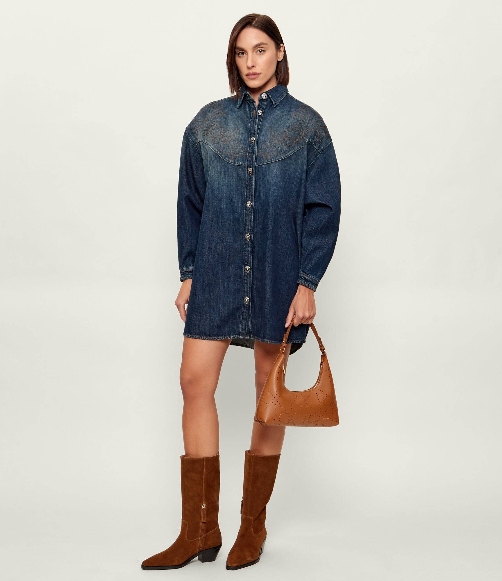 Calvin Klein De piele hobo + borsetă