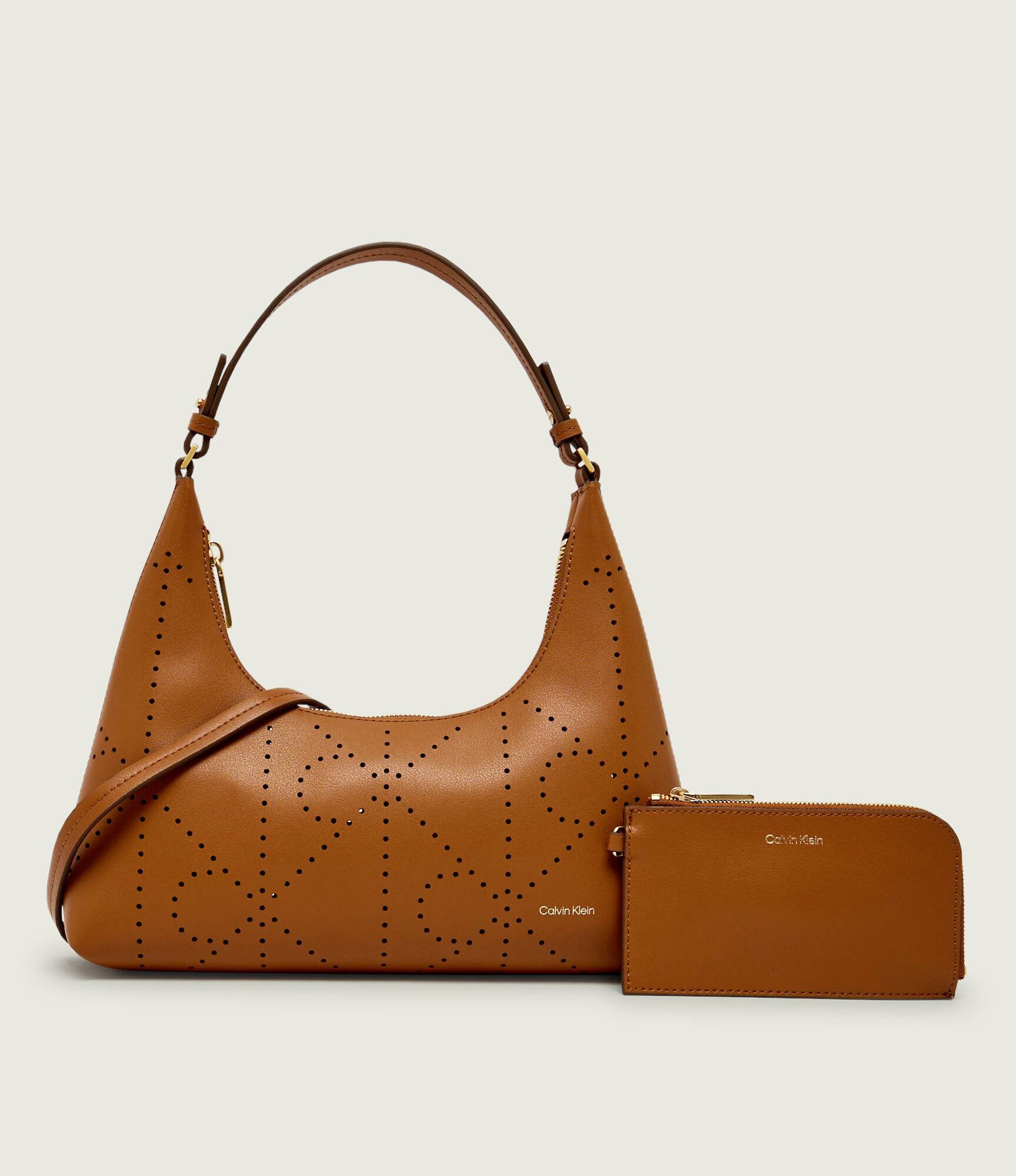 Calvin Klein De piele hobo + borsetă
