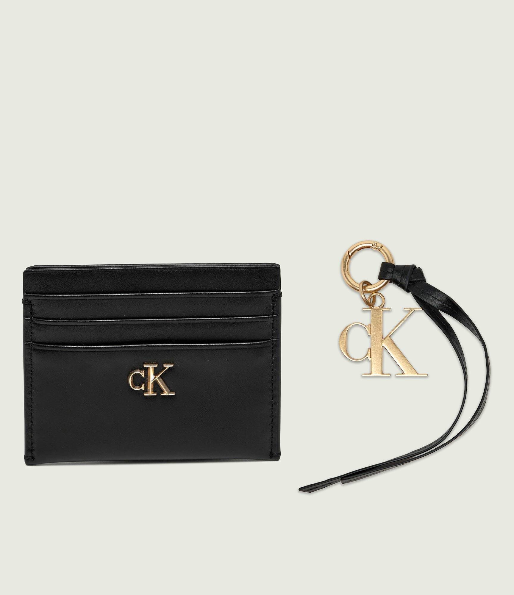 Calvin Klein De piele husă pentru carduri + breloc