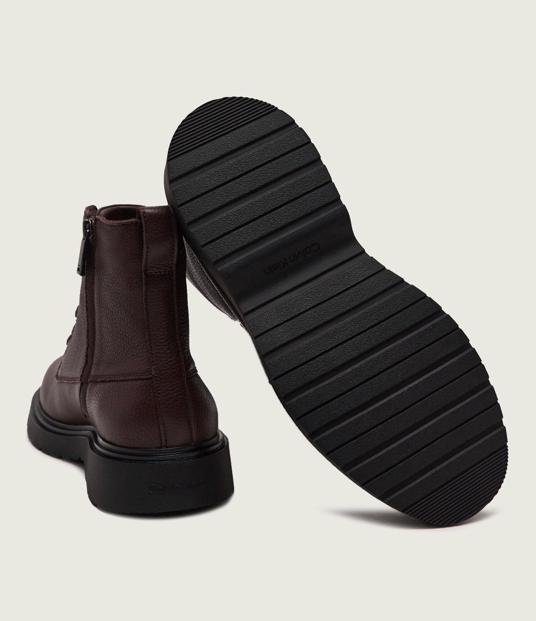 Calvin Klein De piele încălțăminte înaltă