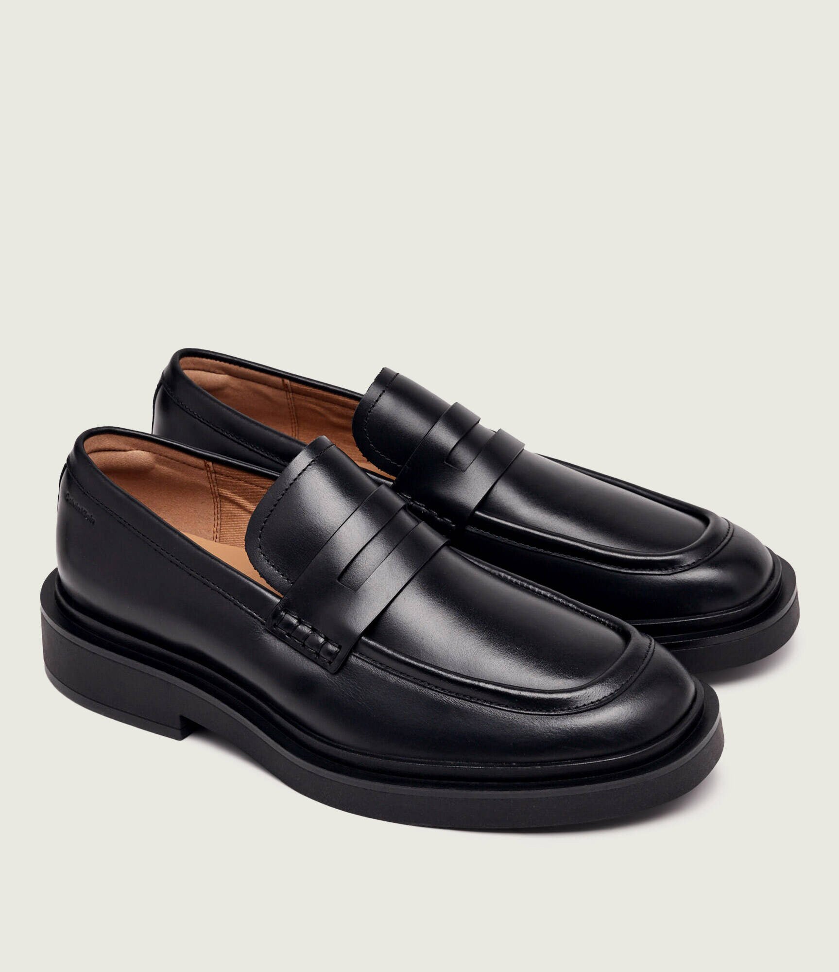 Calvin Klein De piele pantofi loafer