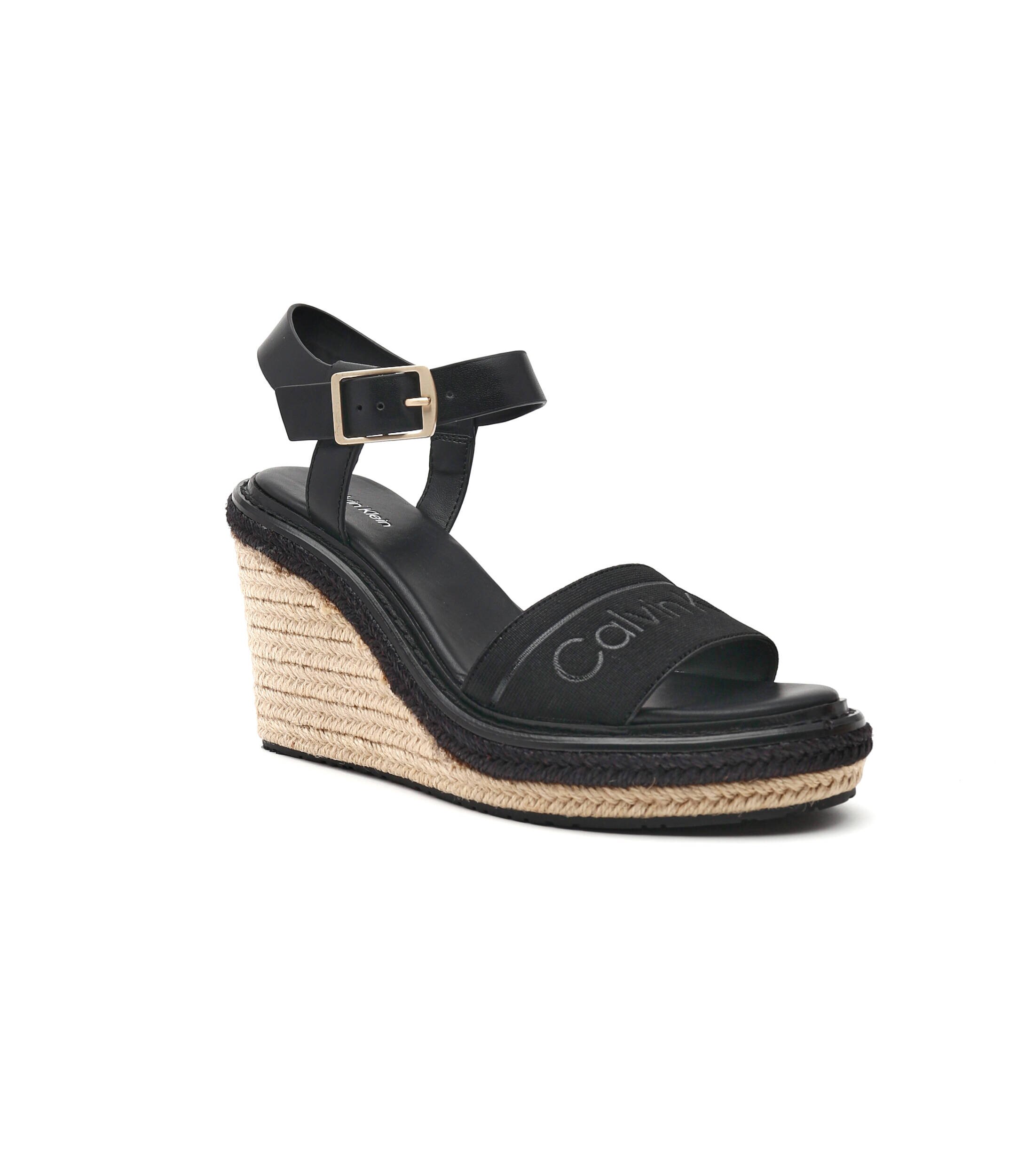 Calvin Klein De piele platforme Wedge