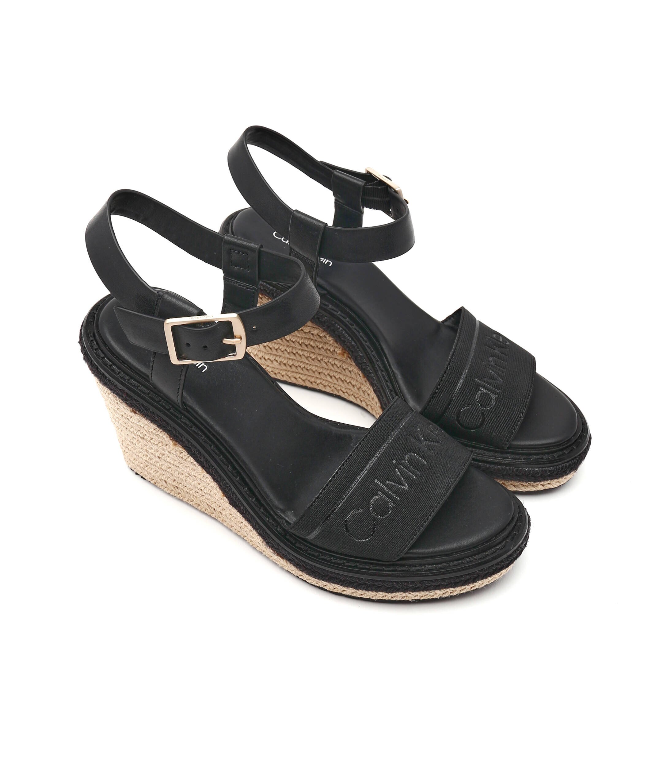 Calvin Klein De piele platforme Wedge