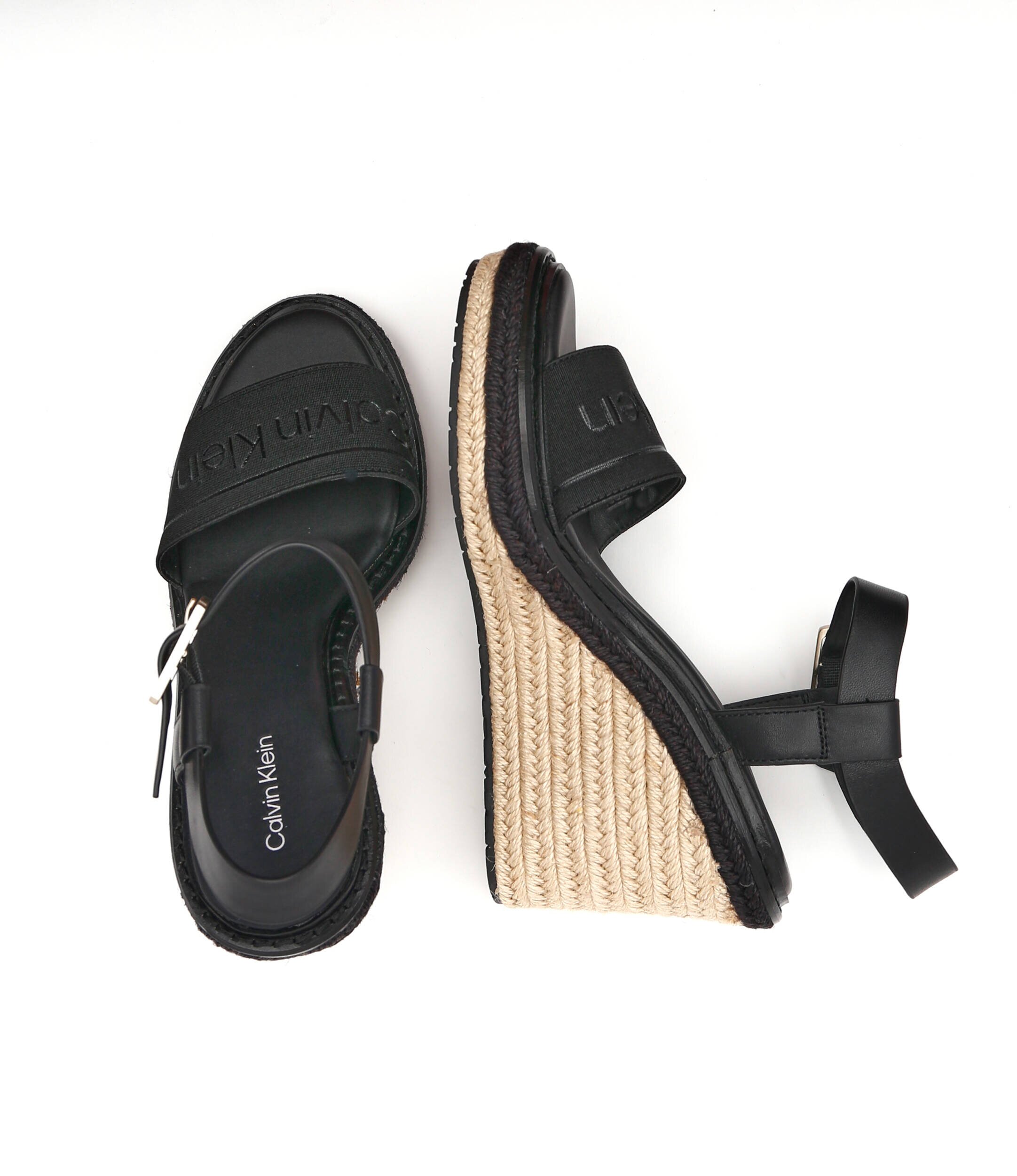 Calvin Klein De piele platforme Wedge