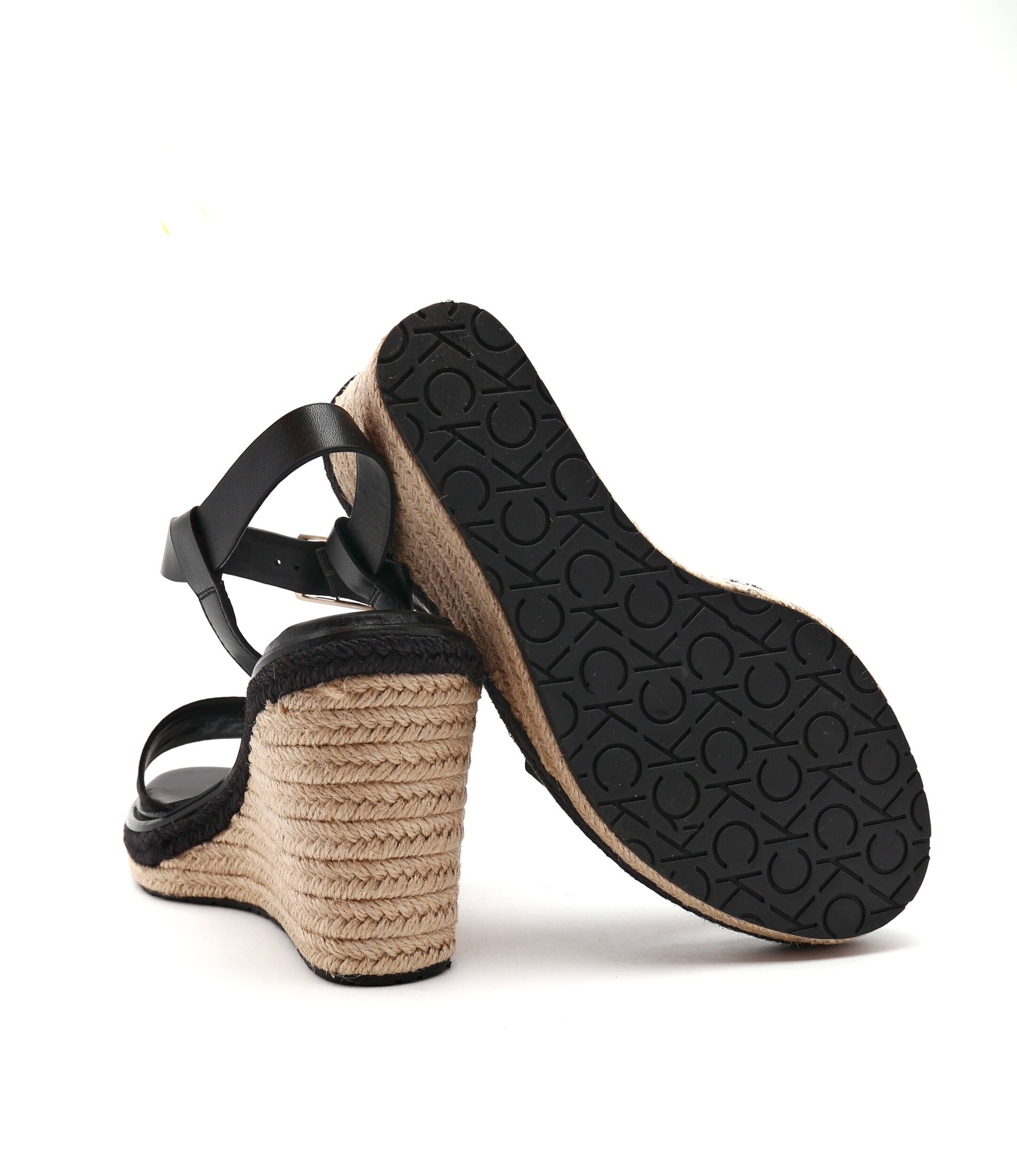 Calvin Klein De piele platforme Wedge