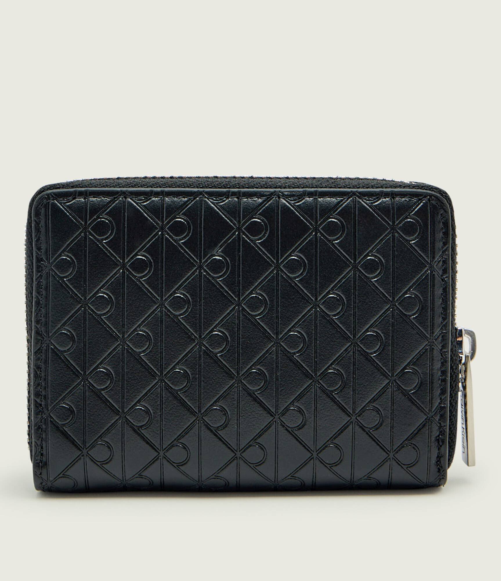Calvin Klein De piele portofel EMBLEM EMBOSS