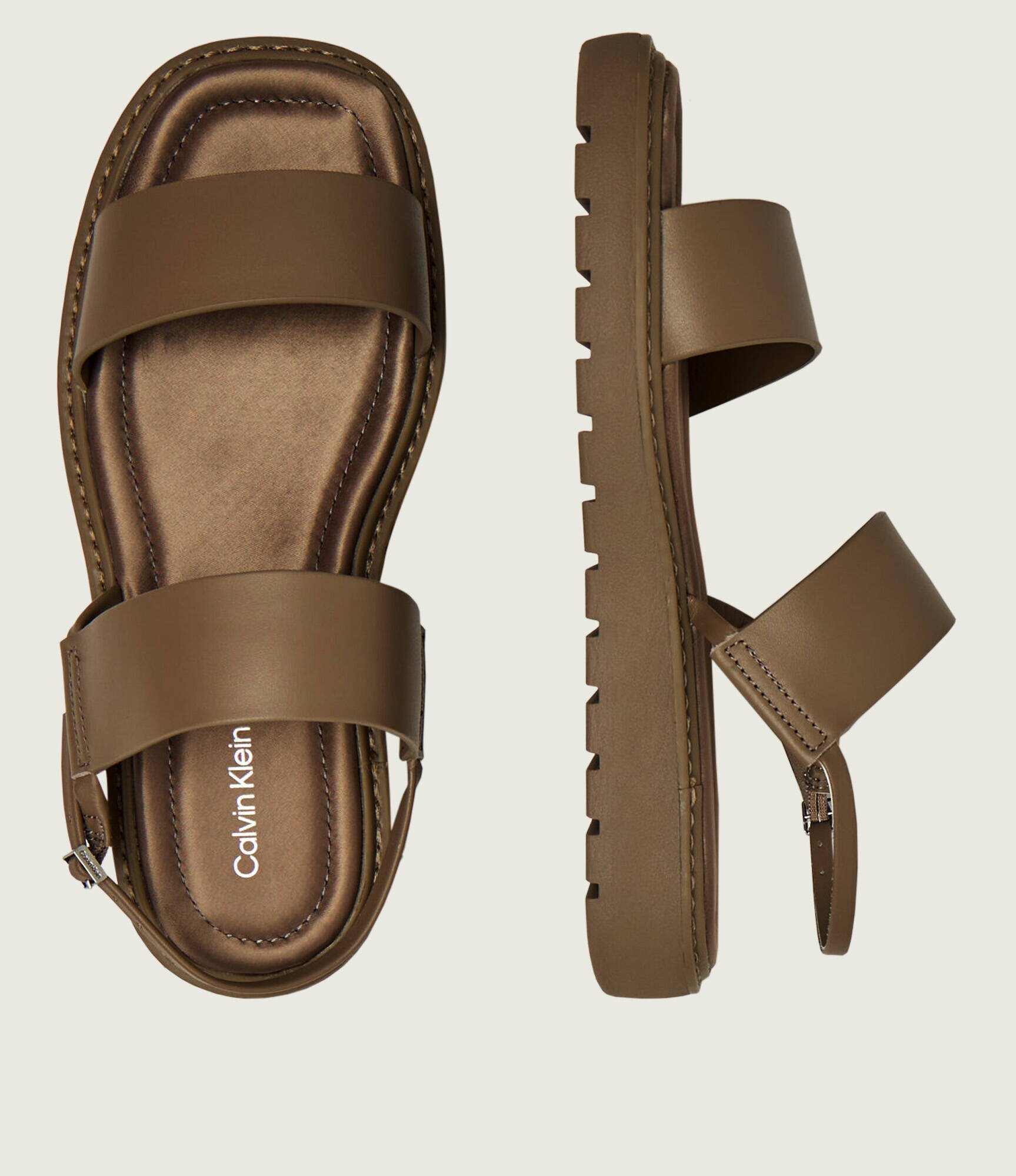Calvin Klein De piele sandale