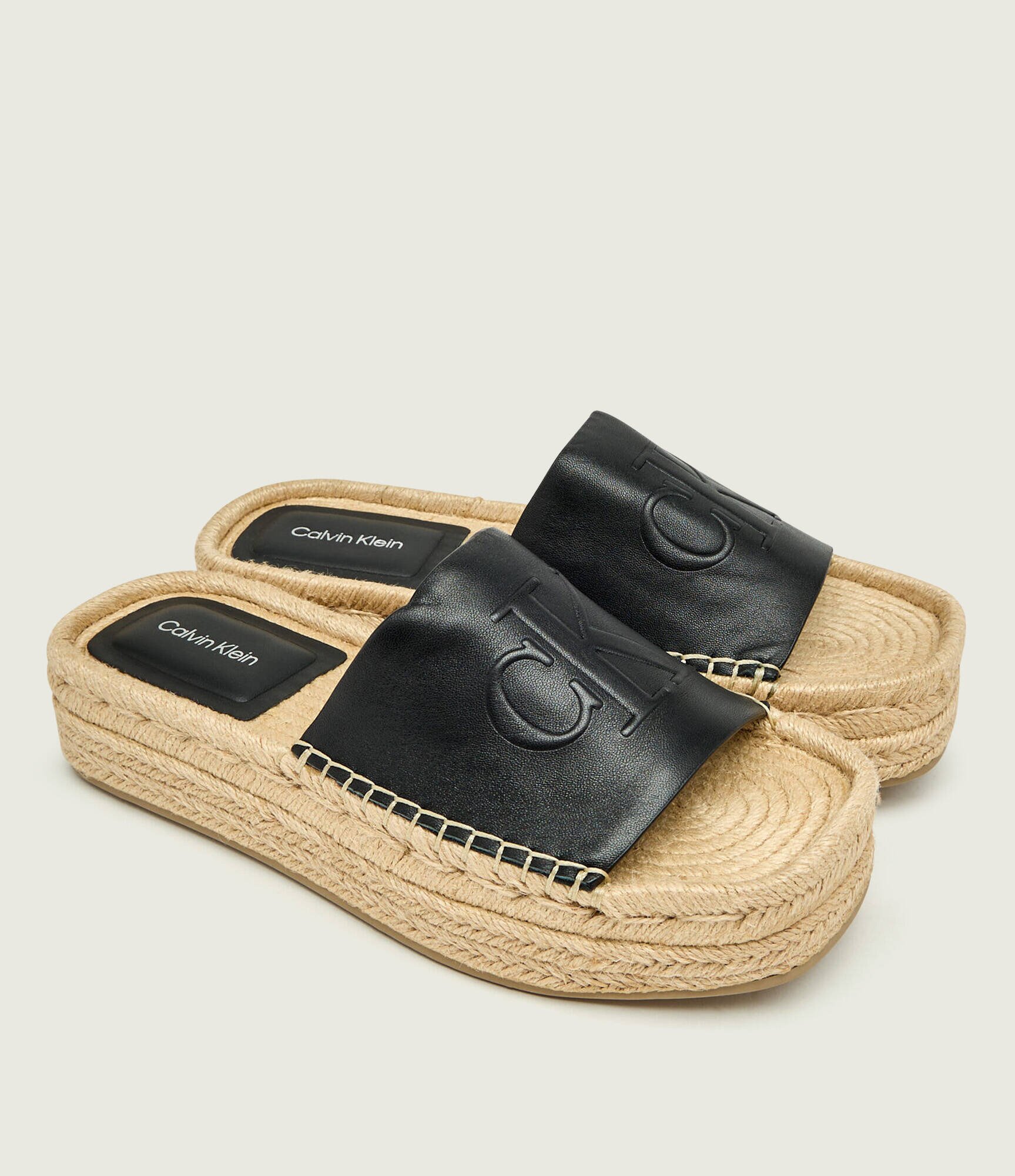Calvin Klein De piele șlapi