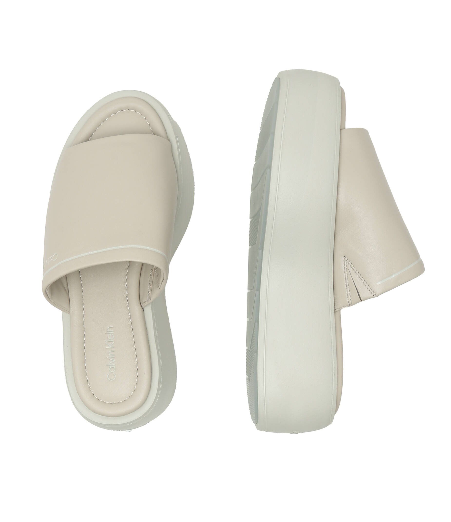 Calvin Klein De piele șlapi