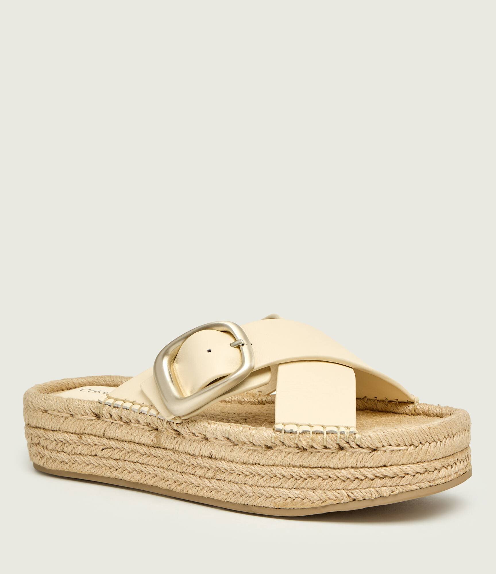 Calvin Klein De piele șlapi