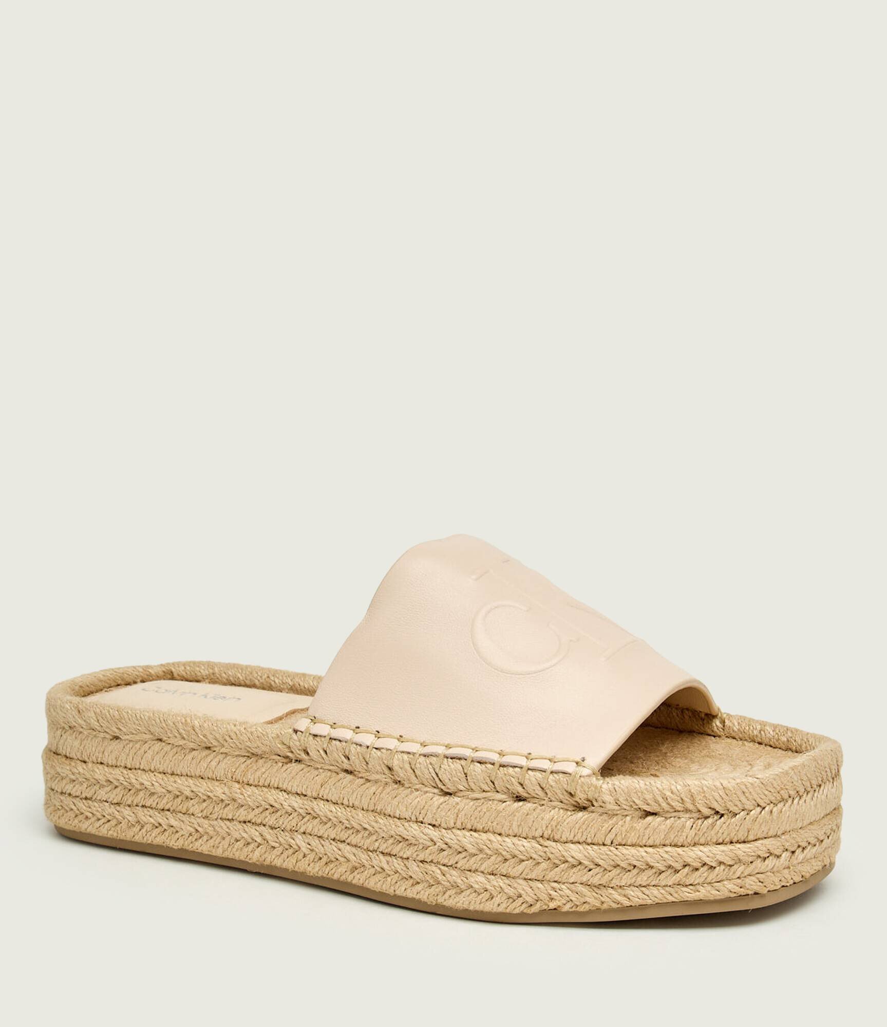 Calvin Klein De piele șlapi