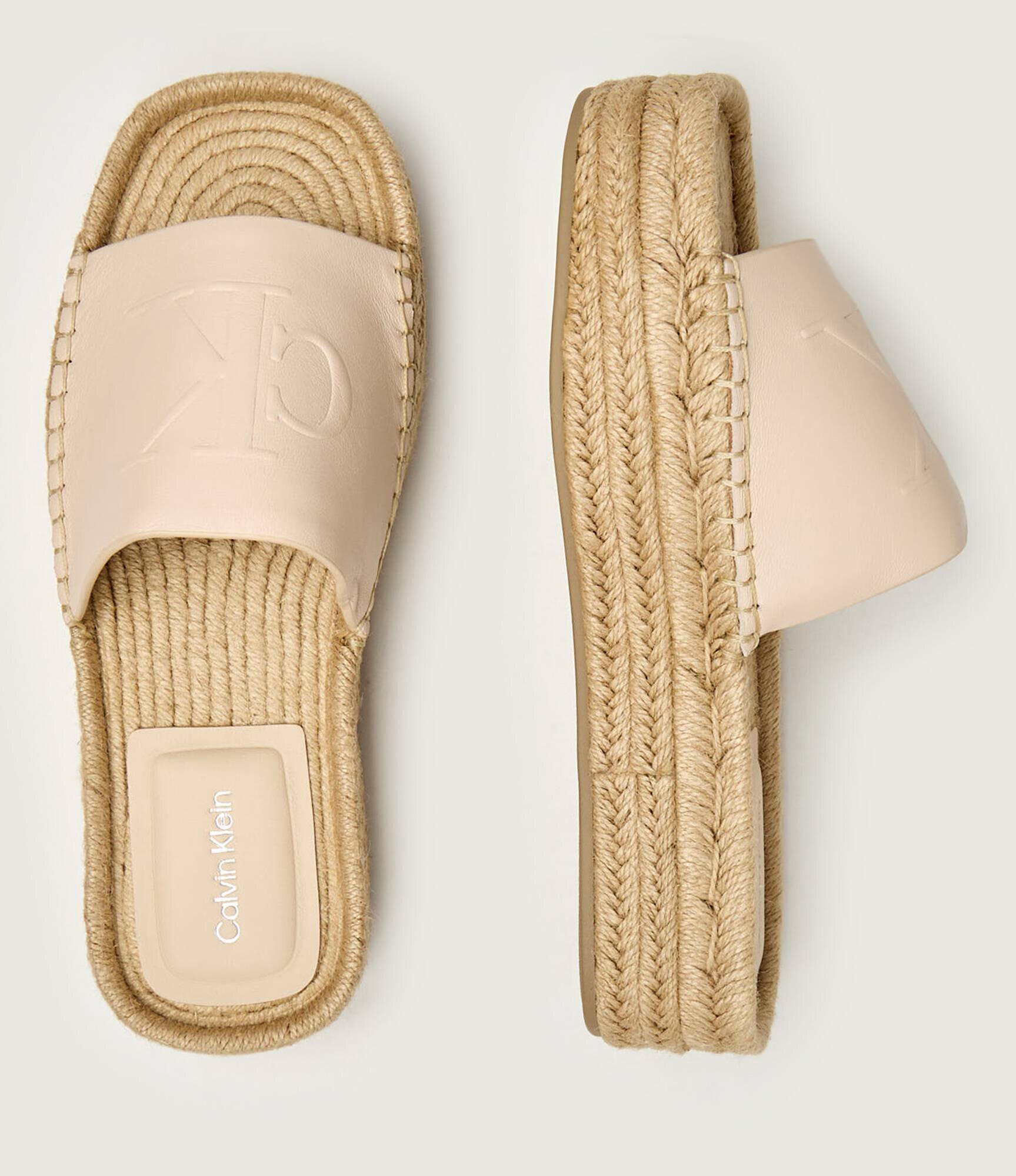 Calvin Klein De piele șlapi