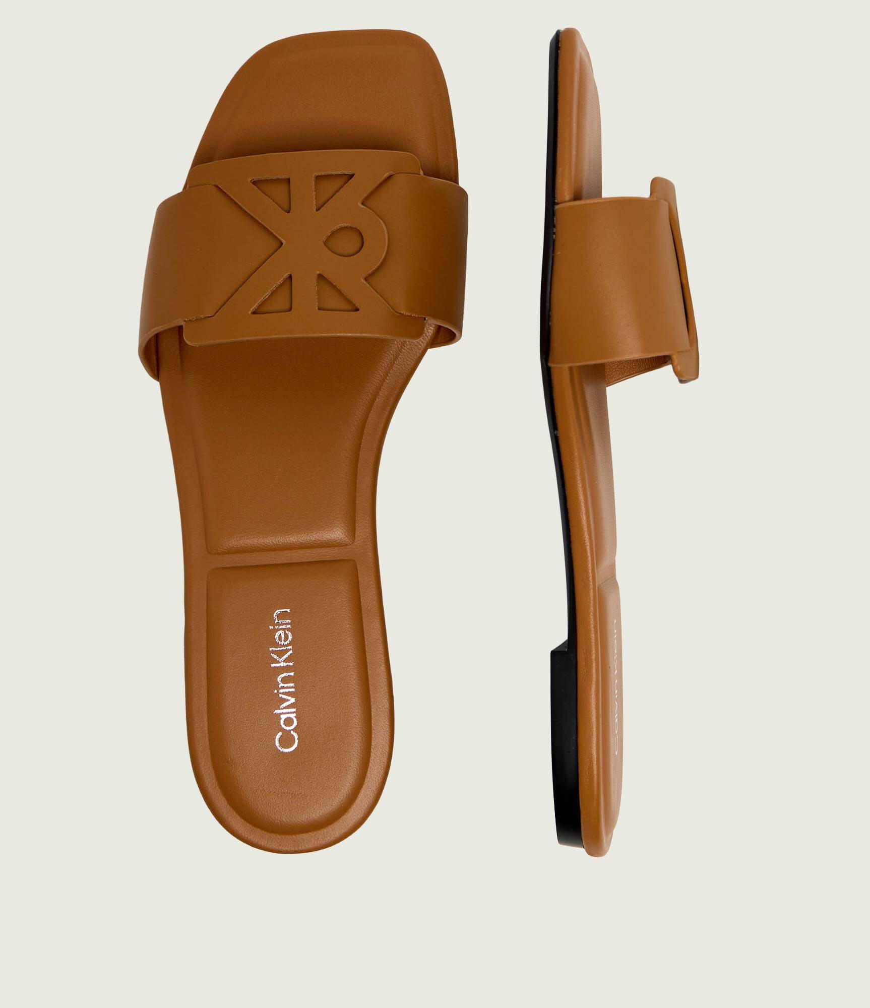 Calvin Klein De piele șlapi