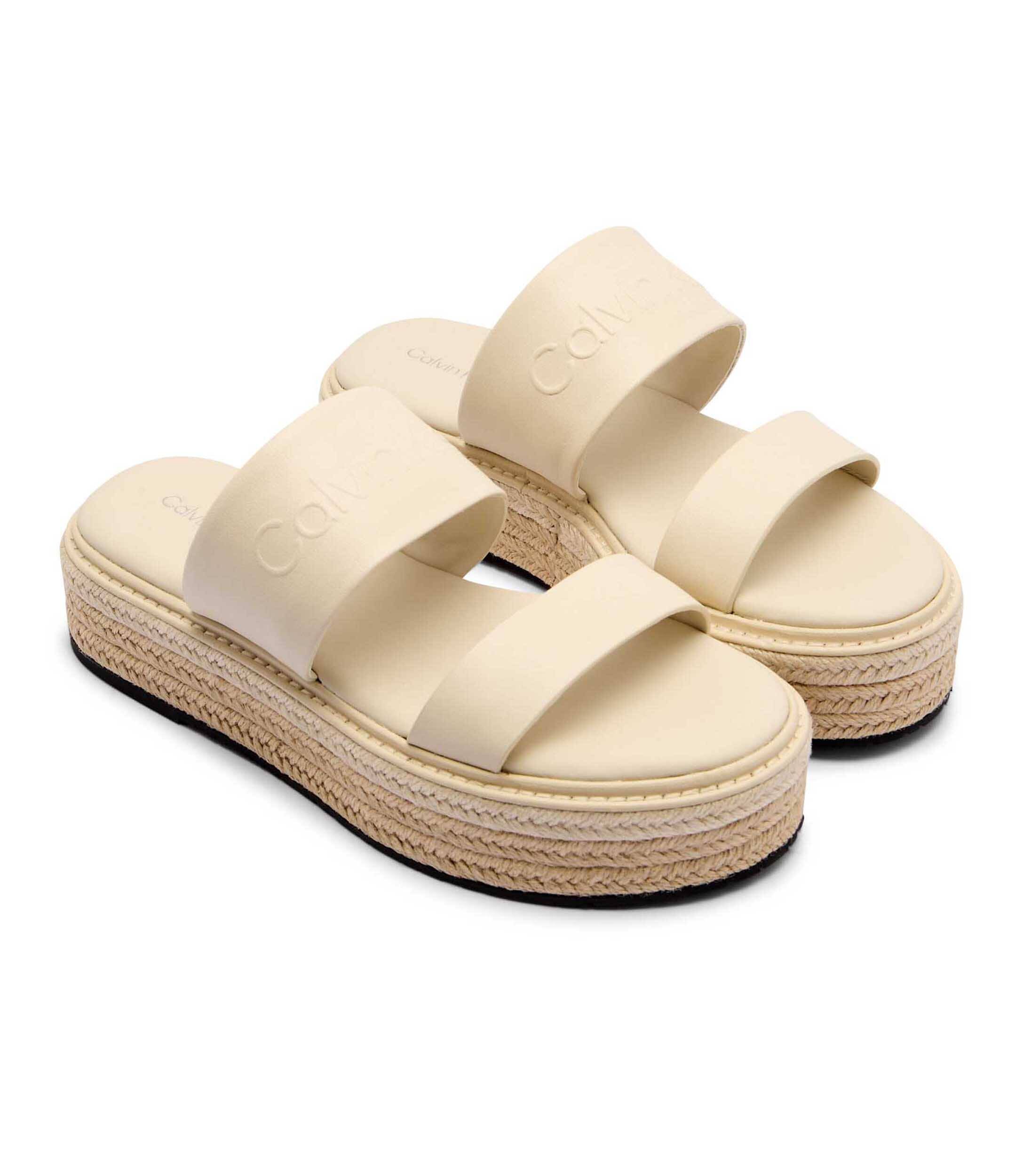 Calvin Klein De piele șlapi