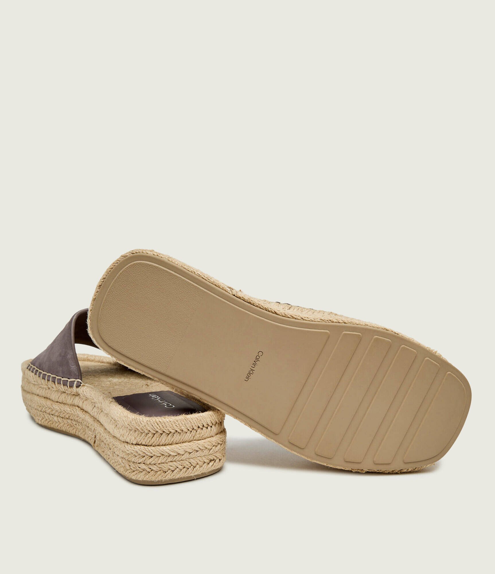 Calvin Klein De piele șlapi Ebeth