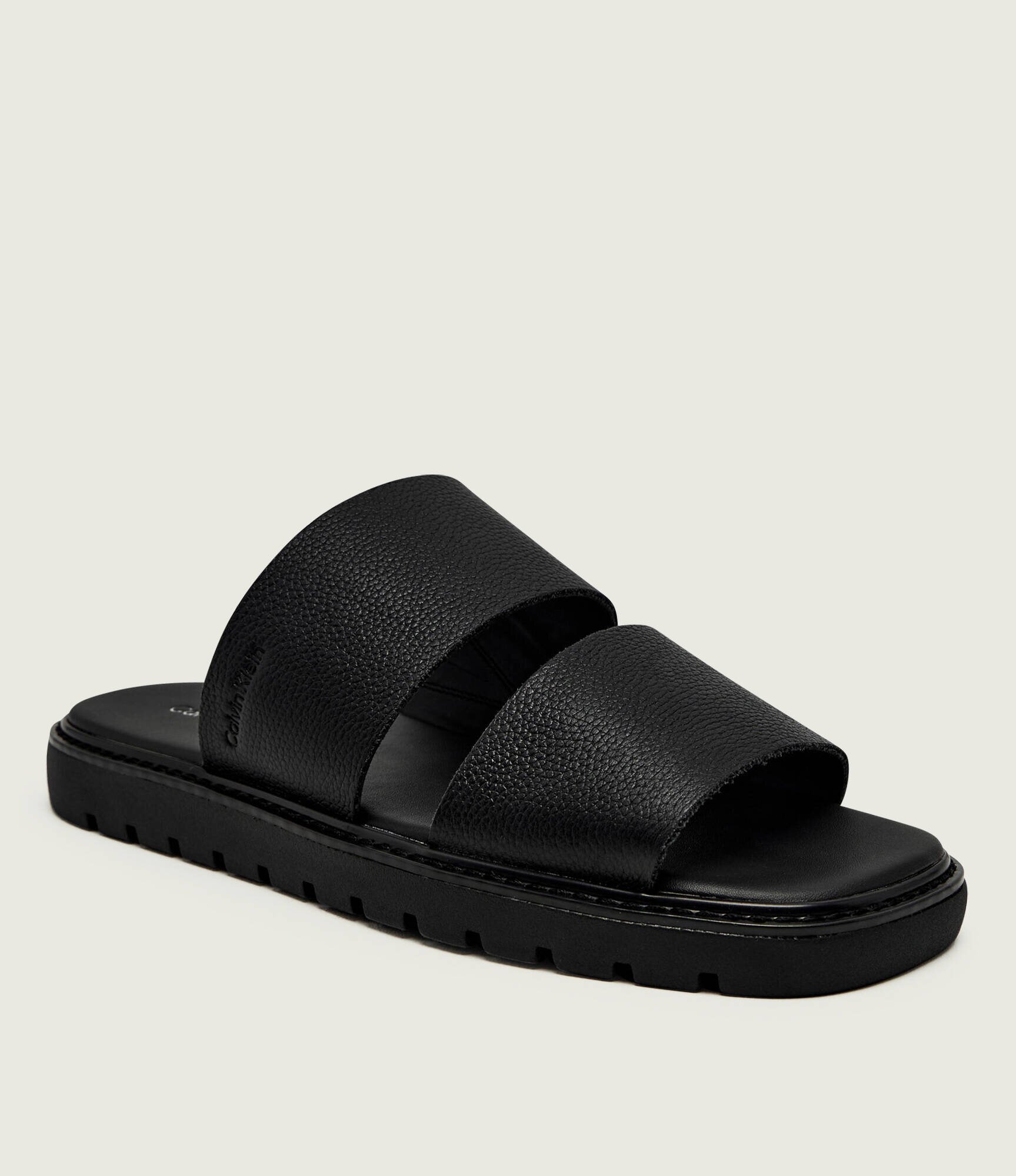 Calvin Klein De piele șlapi SQ MOLDED DB