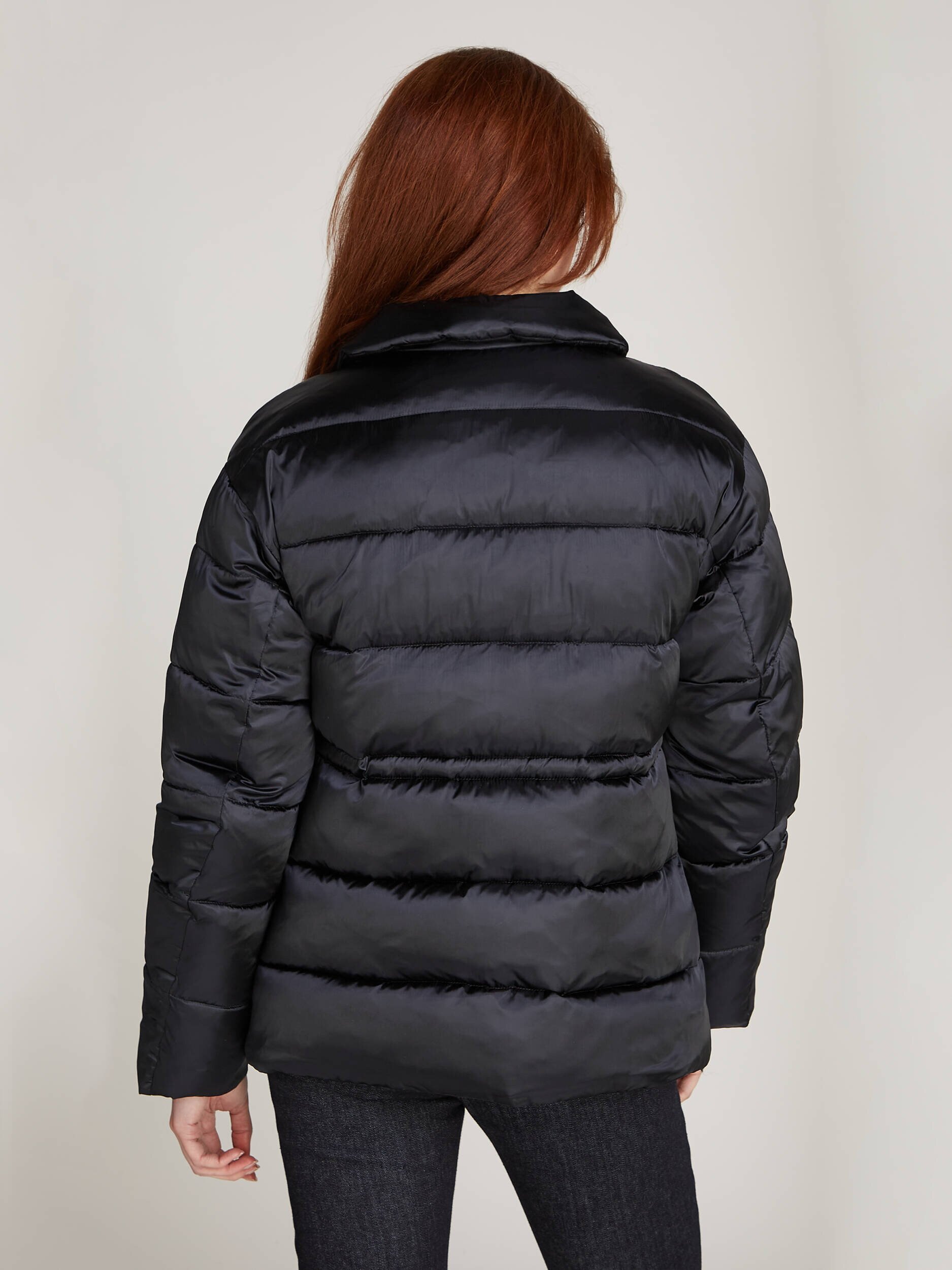 Calvin Klein De satin geacă | Regular Fit