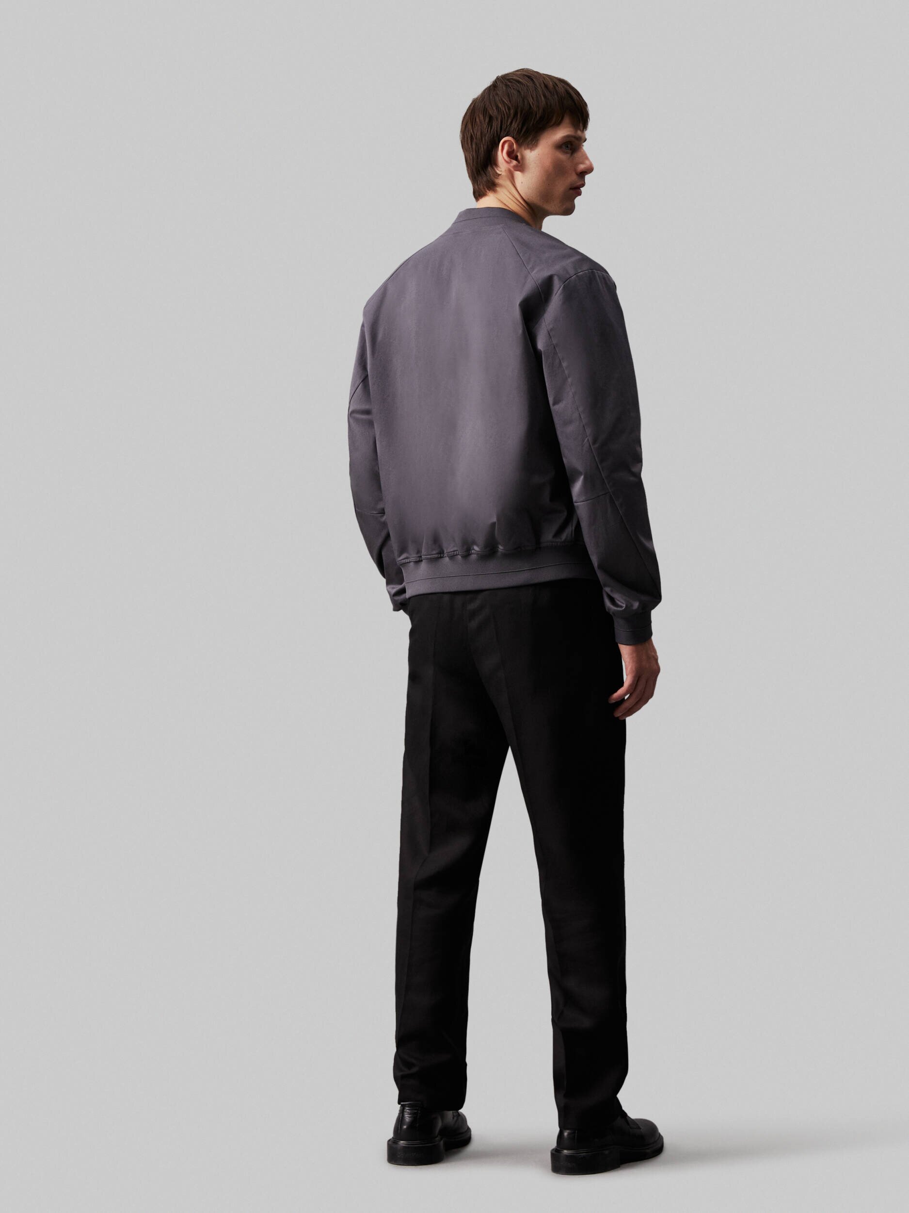 Calvin Klein De satin geacă | Regular Fit