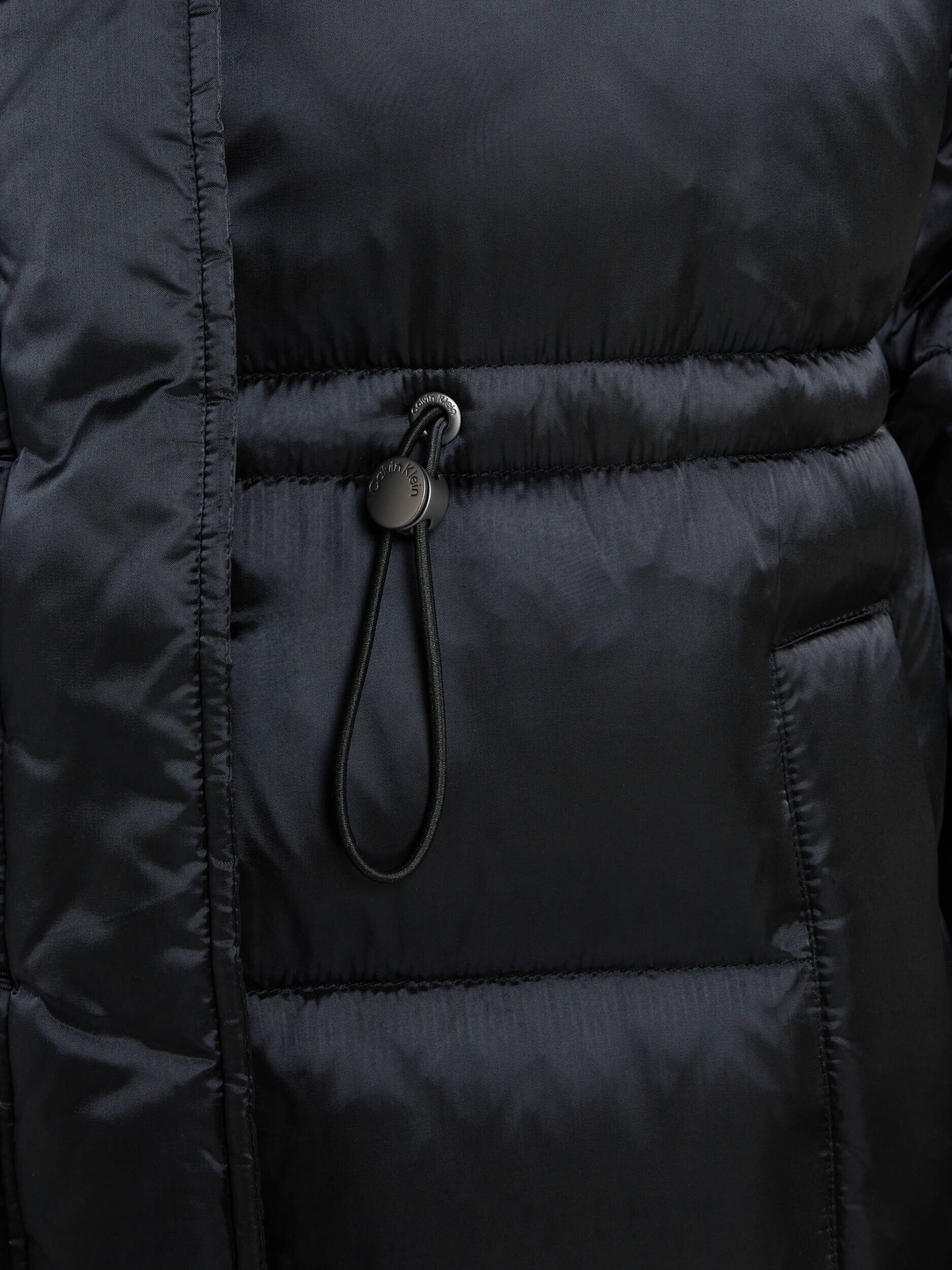 Calvin Klein De satin geacă | Regular Fit
