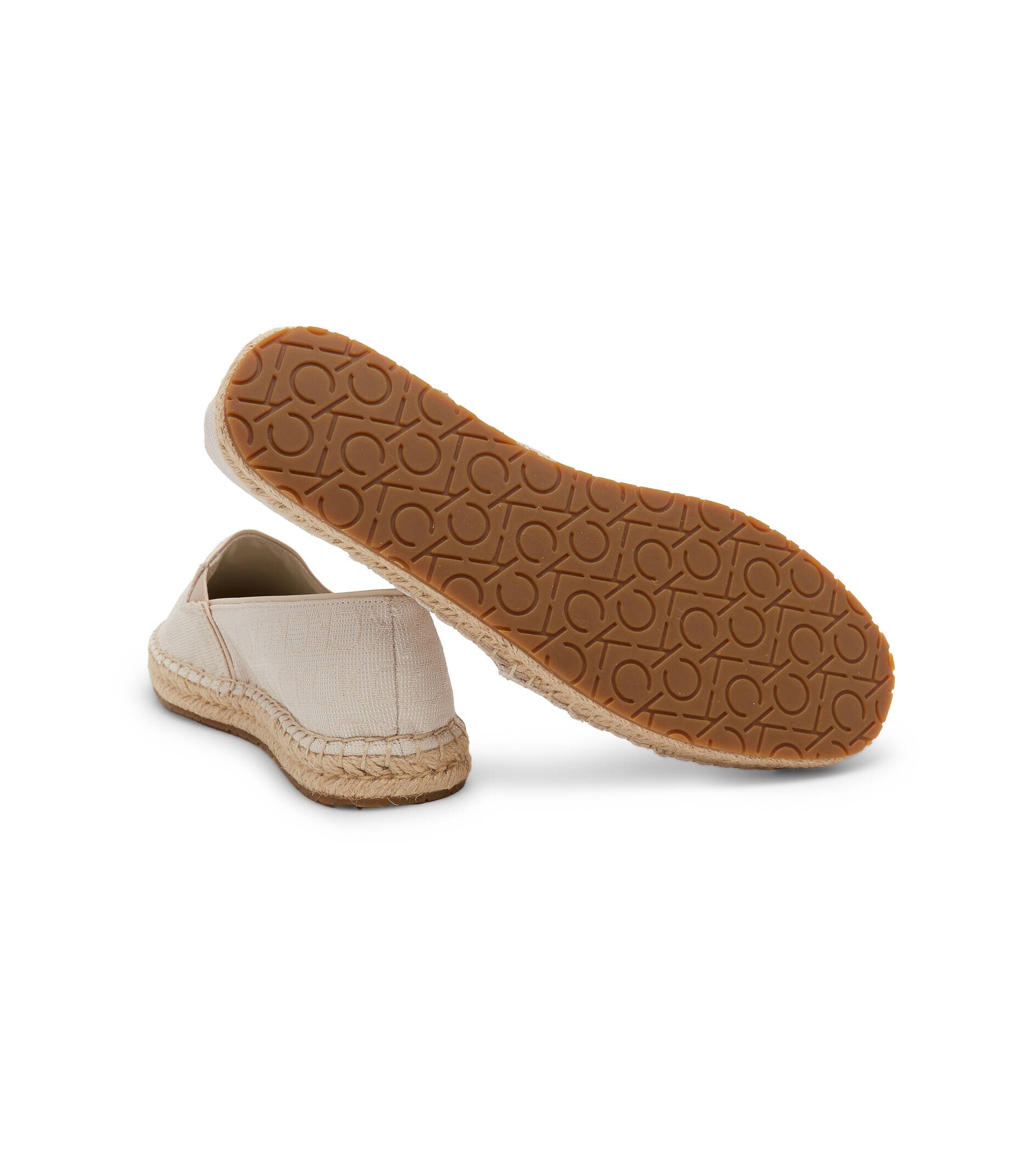 Calvin Klein Espadrile cu adaos de piele