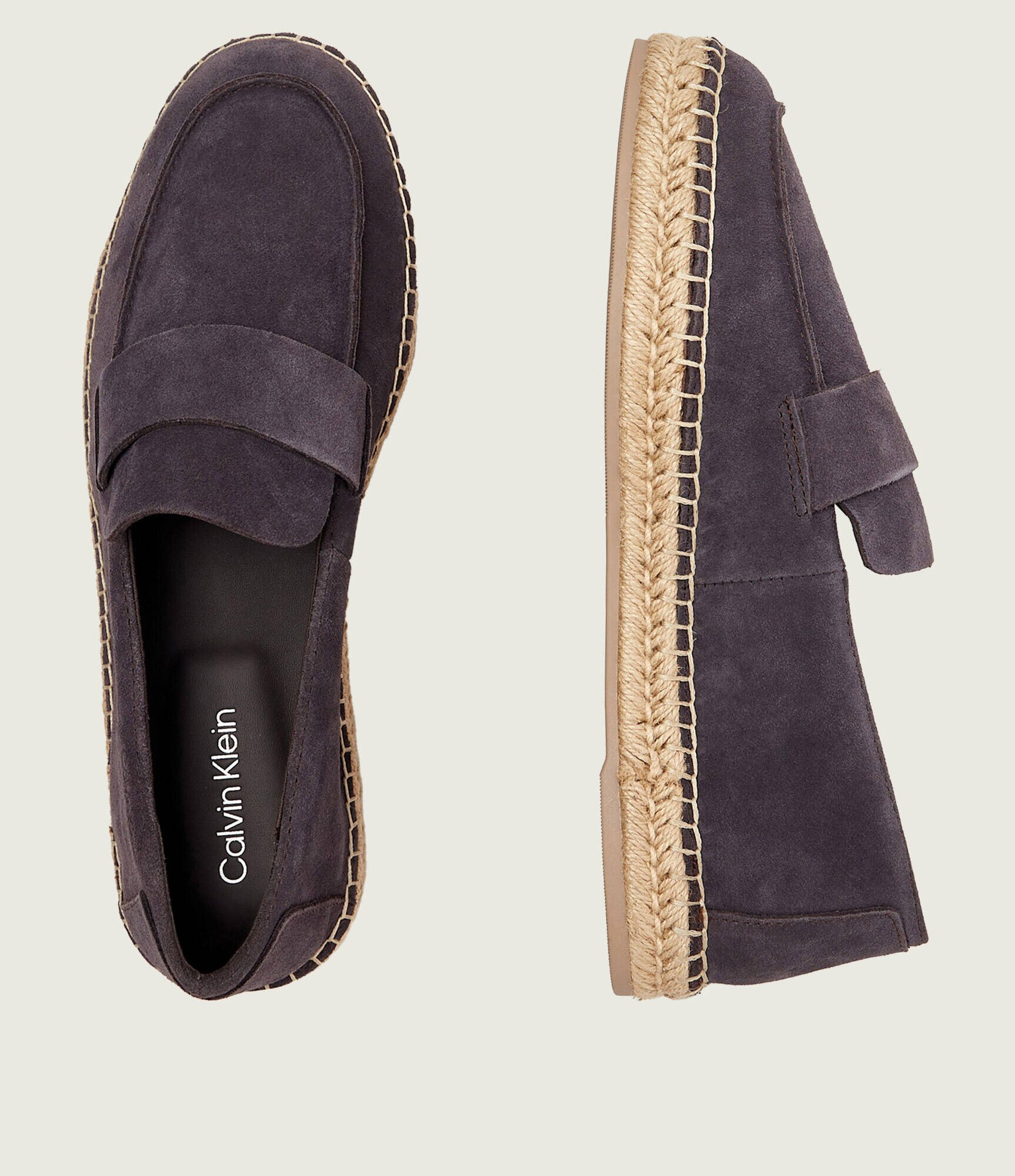 Calvin Klein Espadrile | piele întoarsă