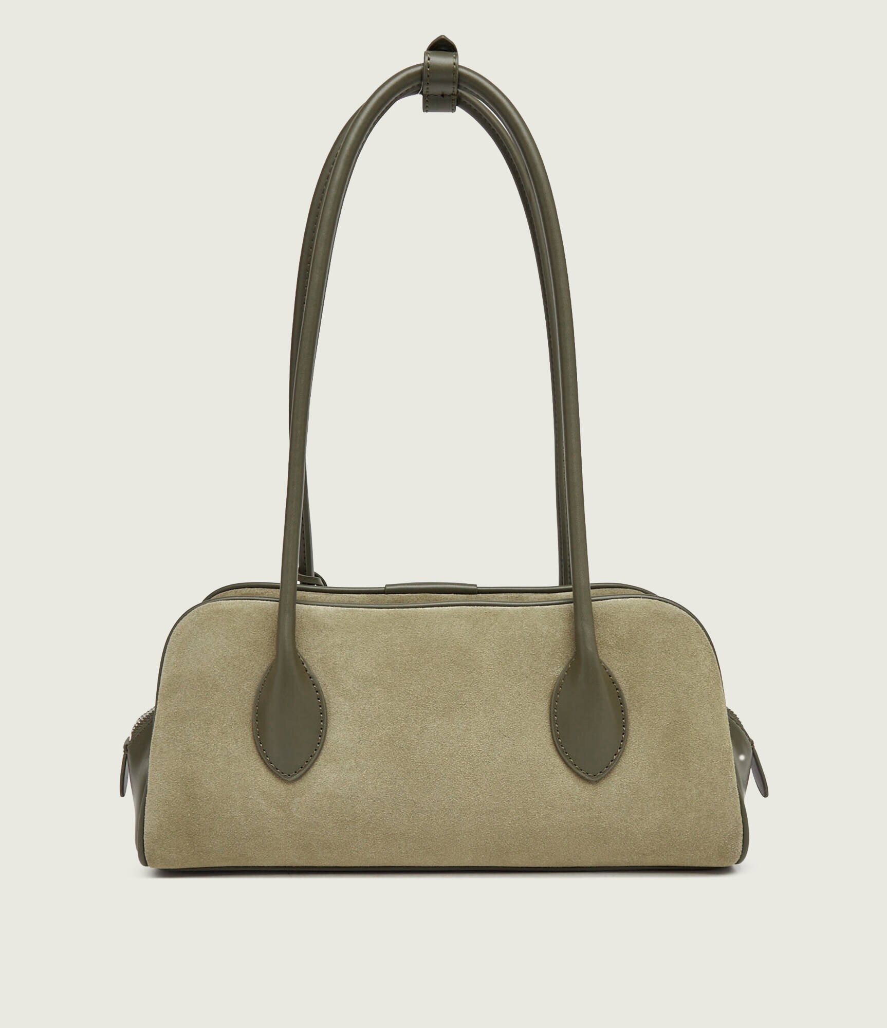 Calvin Klein Geantă pe umăr Emblem | piele întoarsă