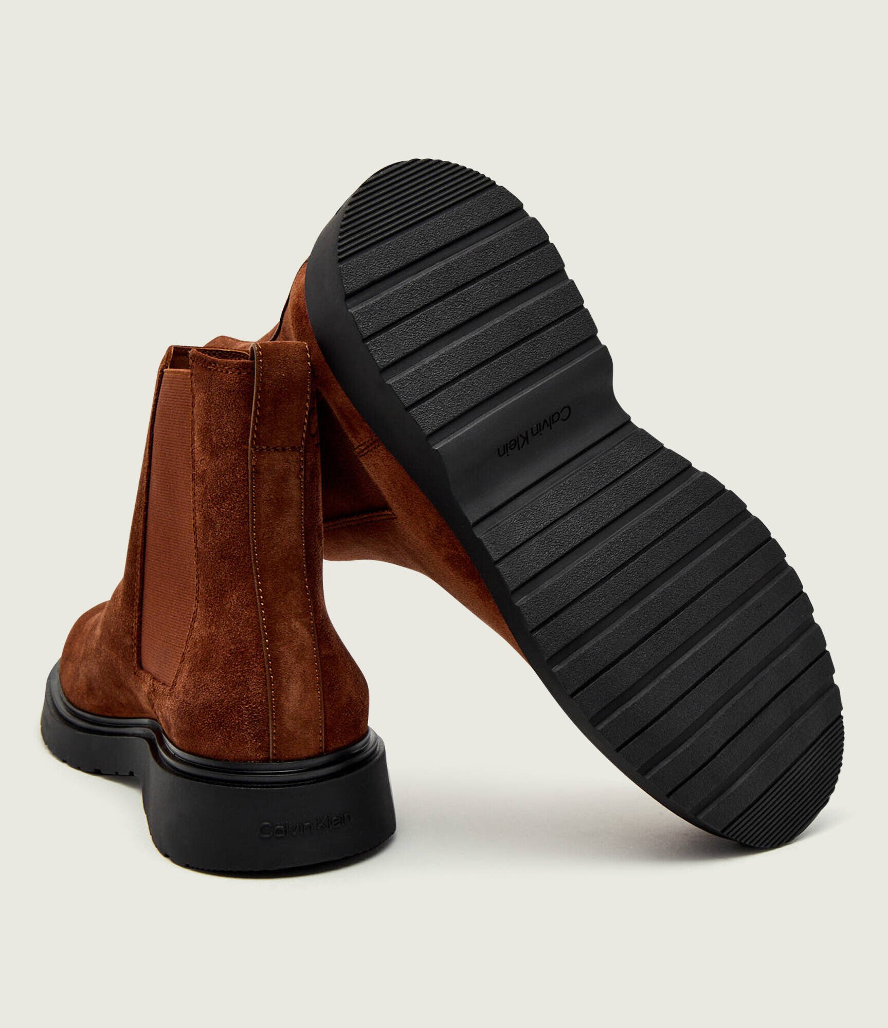 Calvin Klein Ghete chelsea CHELSEA | piele întoarsă