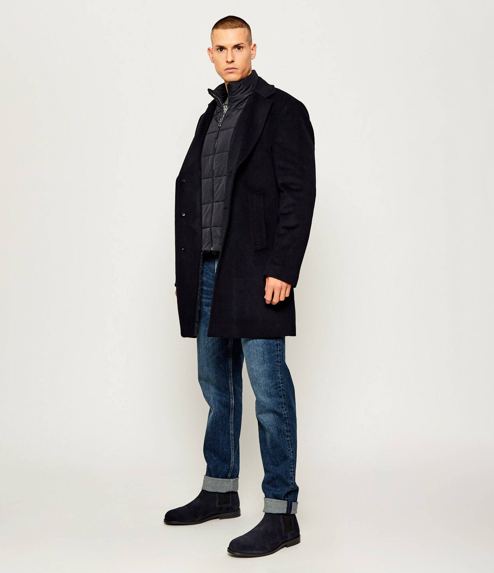 Calvin Klein Ghete chelsea Chelsea | piele întoarsă