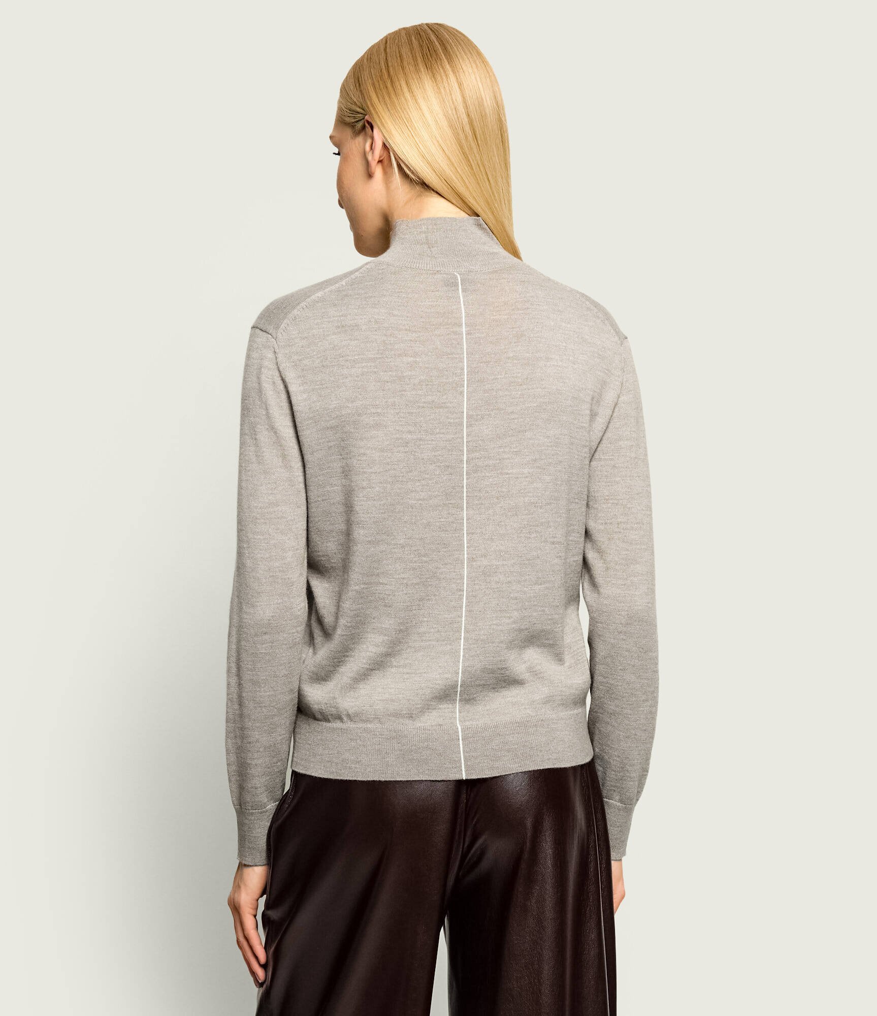 Calvin Klein Guler înalt | regular fit cu adaos de lână