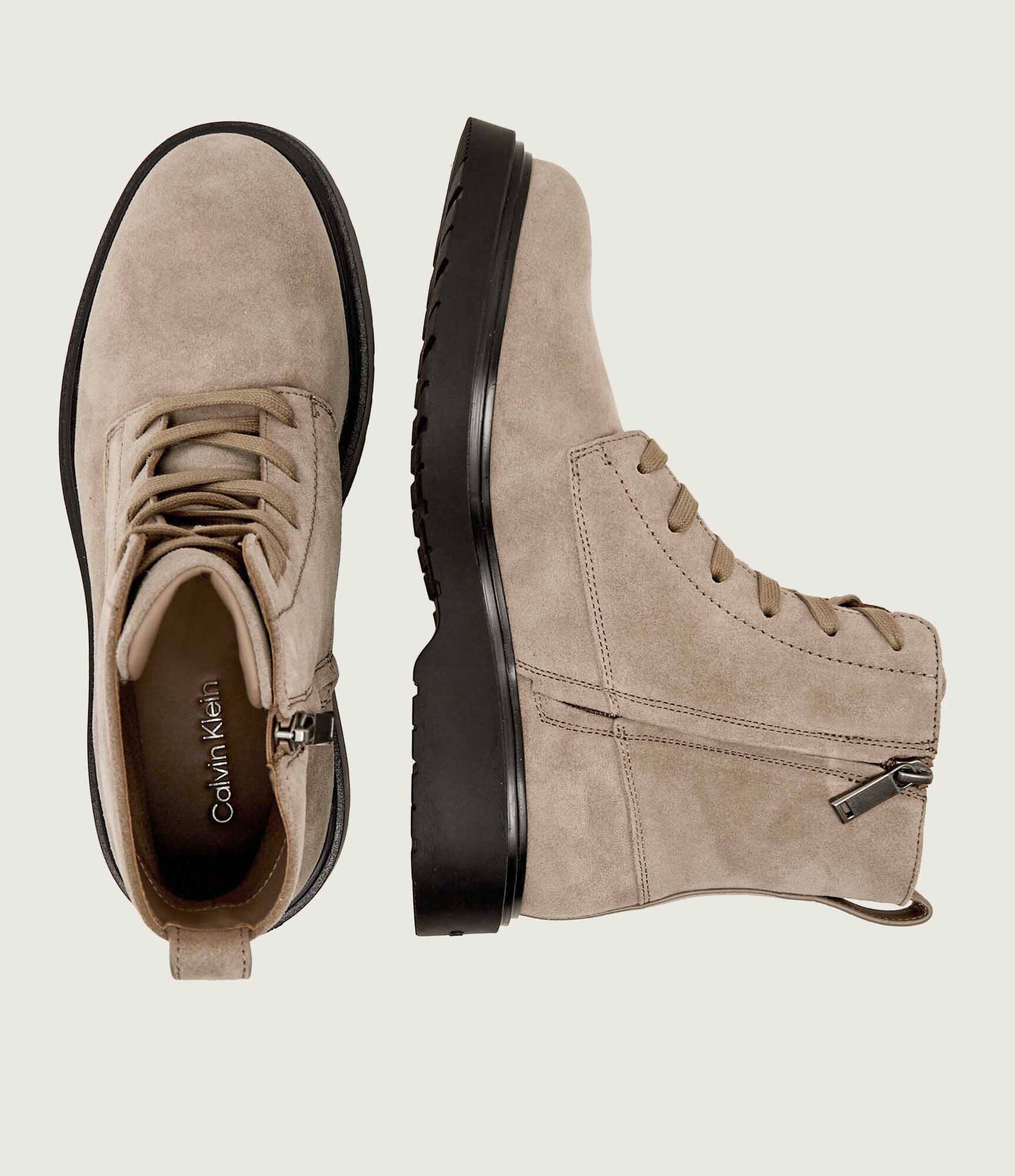 Calvin Klein Încălțăminte înaltă COMBAT | piele întoarsă