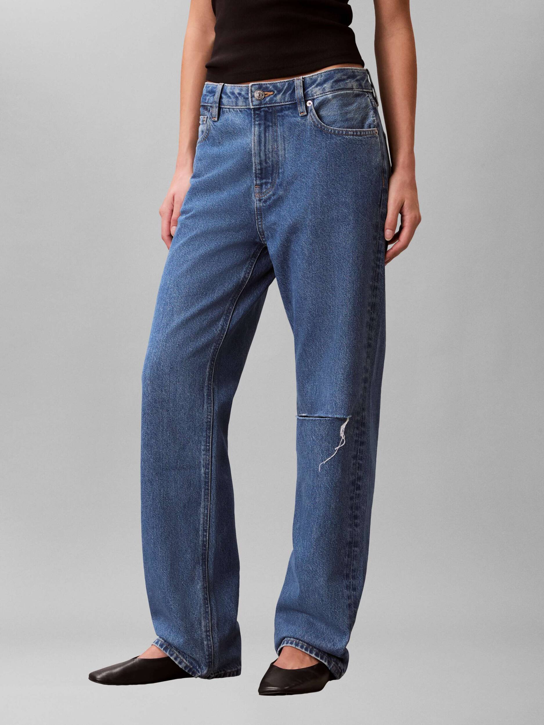 Calvin Klein Jeans Blugi Signature 90s | Straight fit