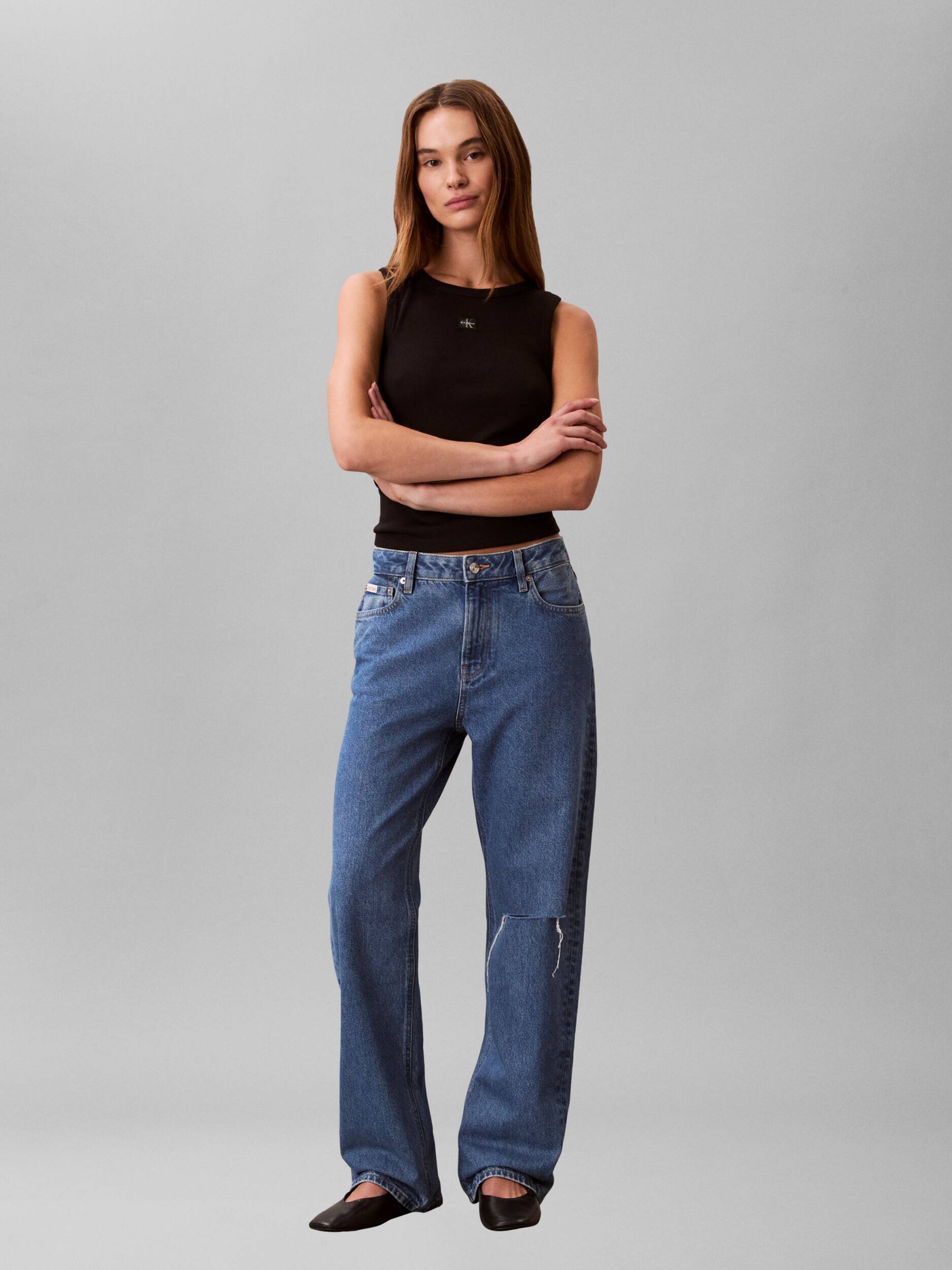 Calvin Klein Jeans Blugi Signature 90s | Straight fit