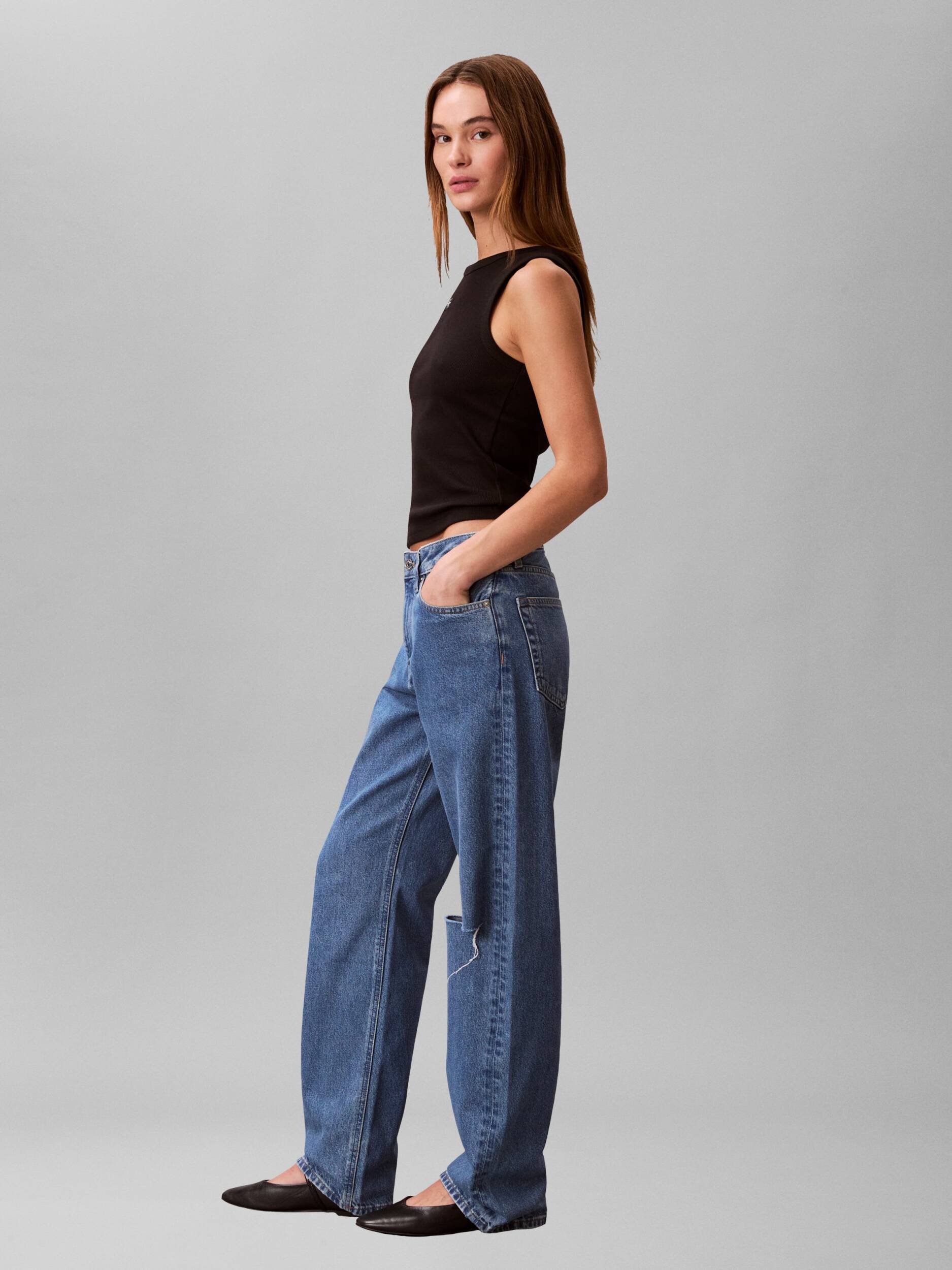 Calvin Klein Jeans Blugi Signature 90s | Straight fit