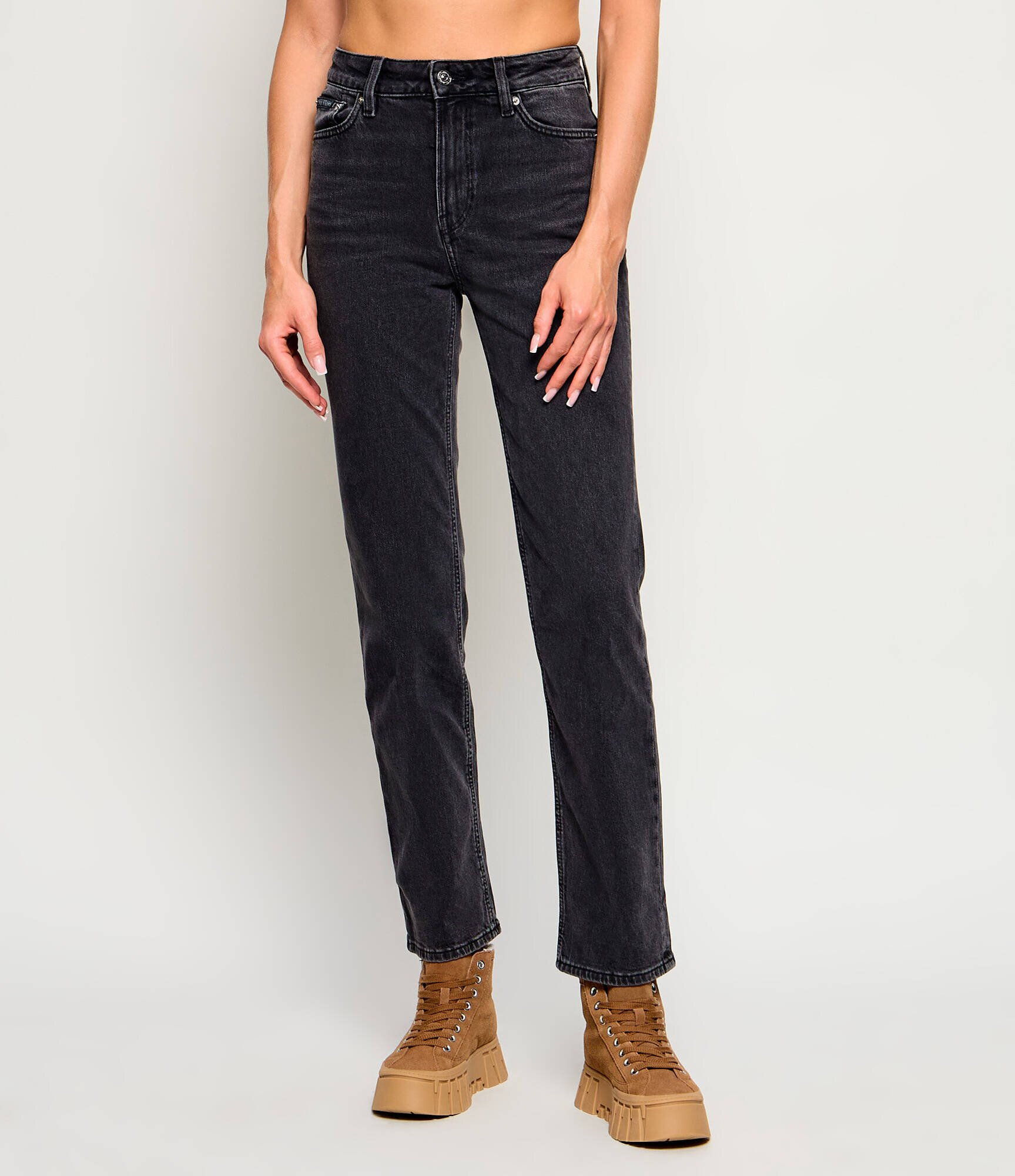 Calvin Klein Jeans Blugi | Straight fit | high rise