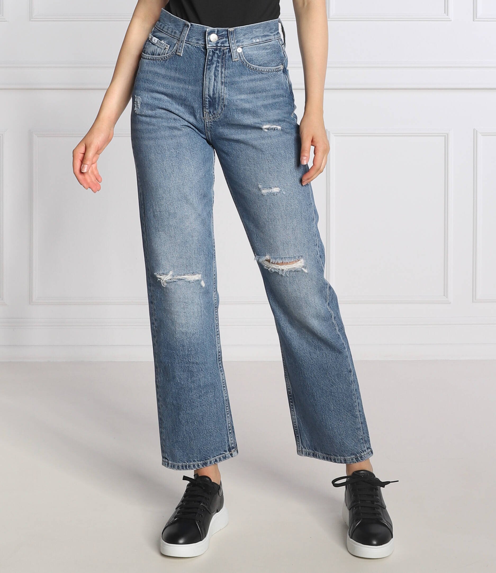 Calvin Klein Jeans Blugi | Straight fit | high rise