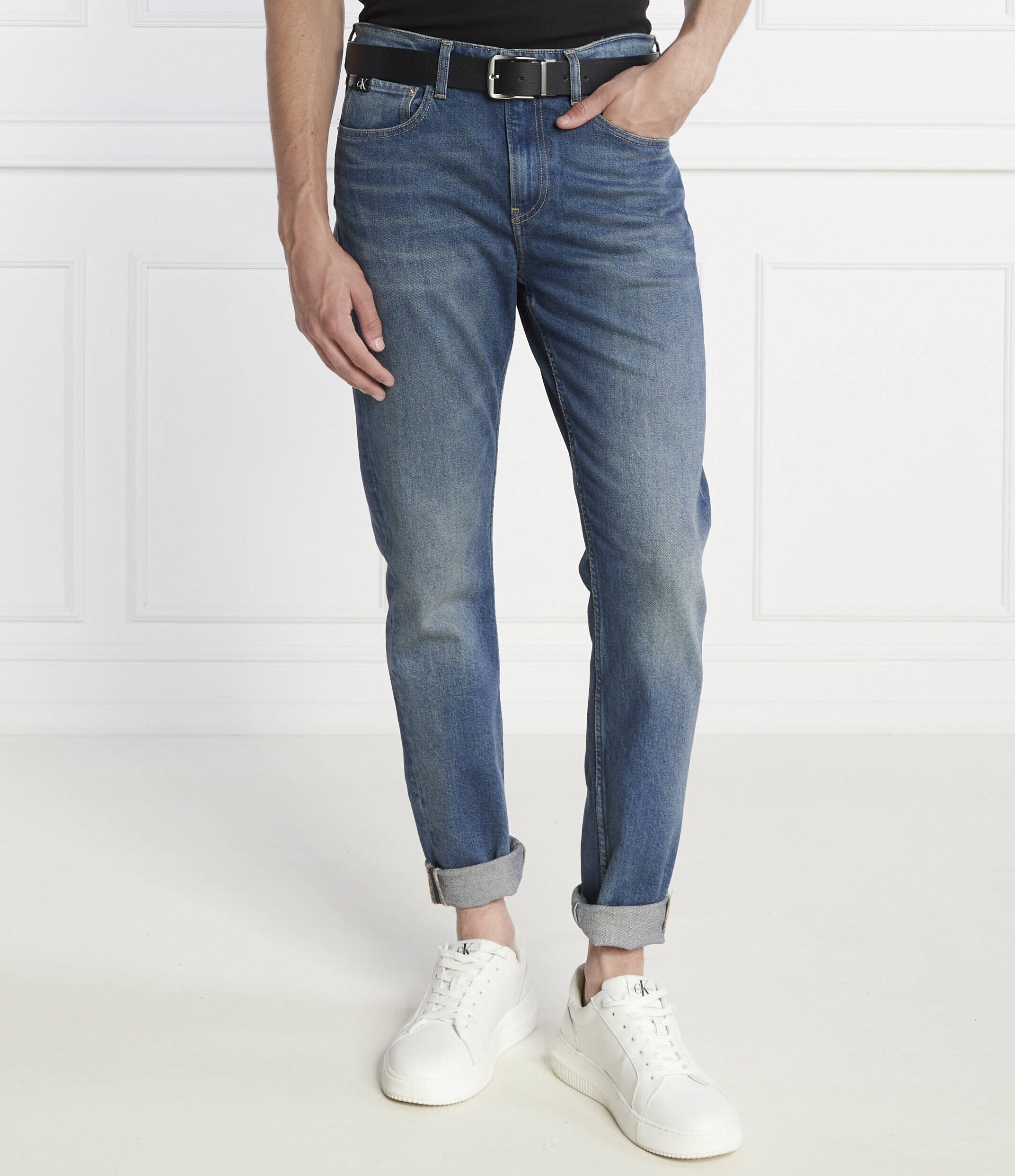 Calvin Klein Jeans Blugi TAPER | Slim Fit