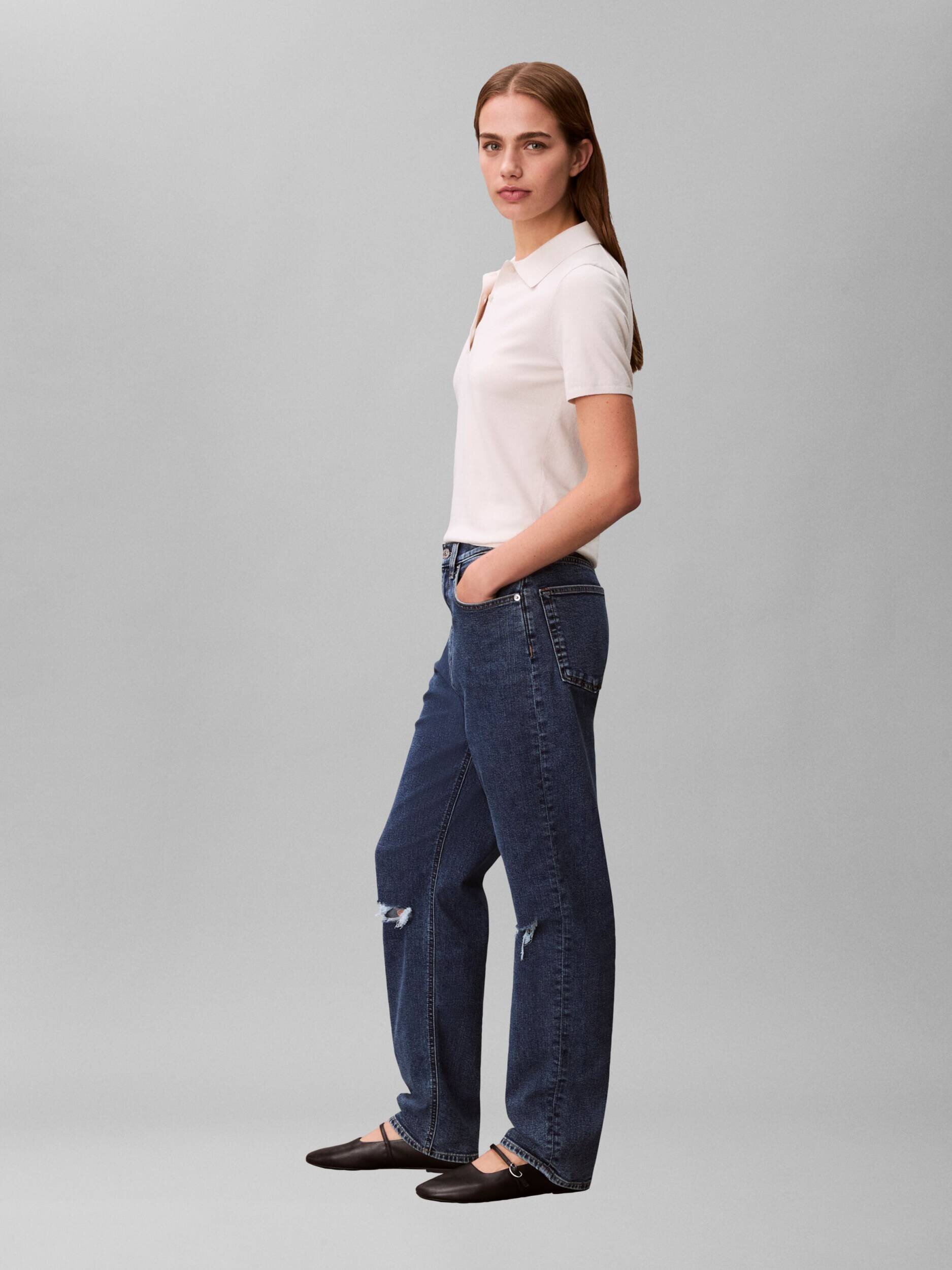 Calvin Klein Jeans Blugi | Tapered fit | high rise