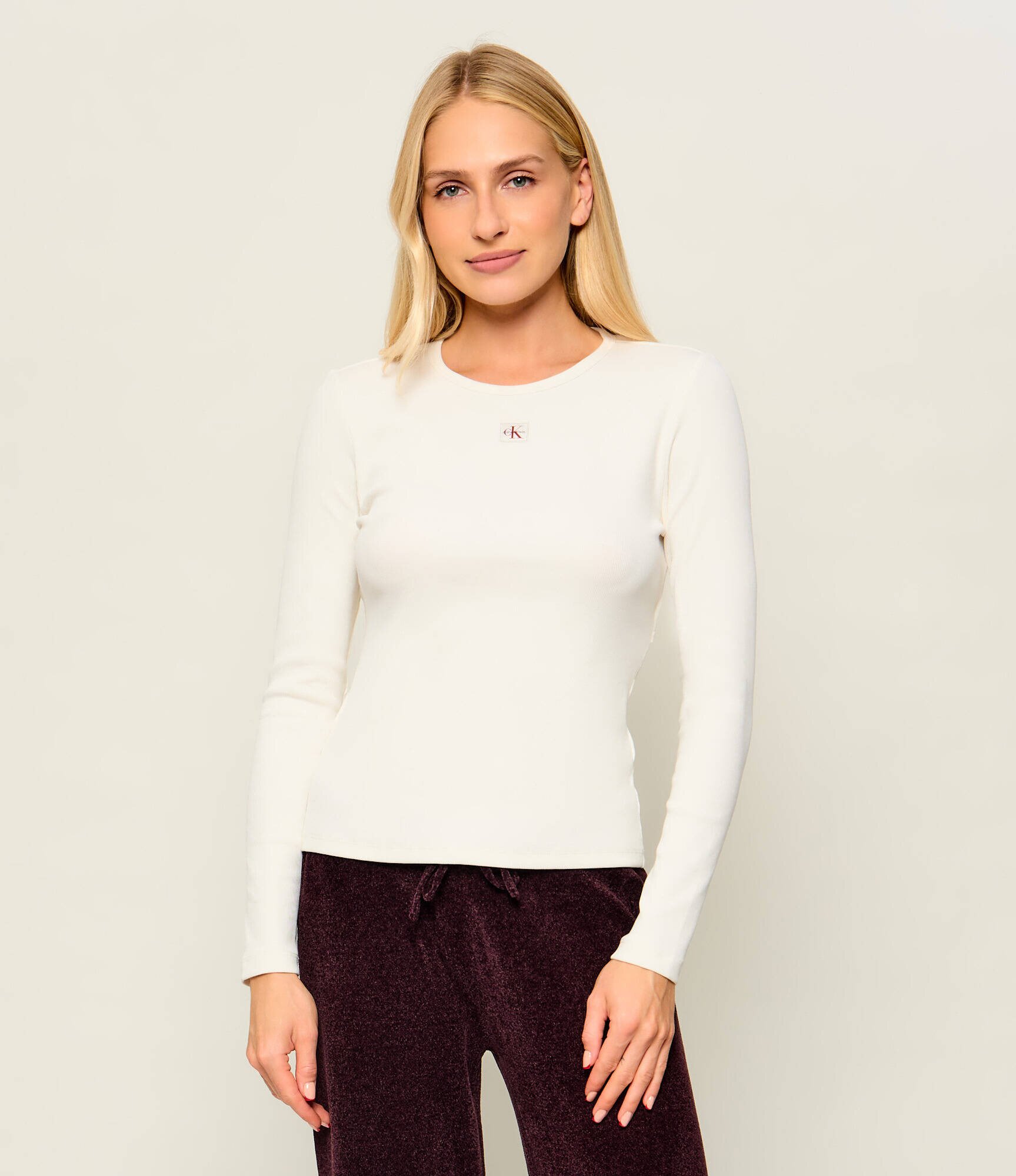 Calvin Klein Jeans Bluză Sensual | Slim Fit