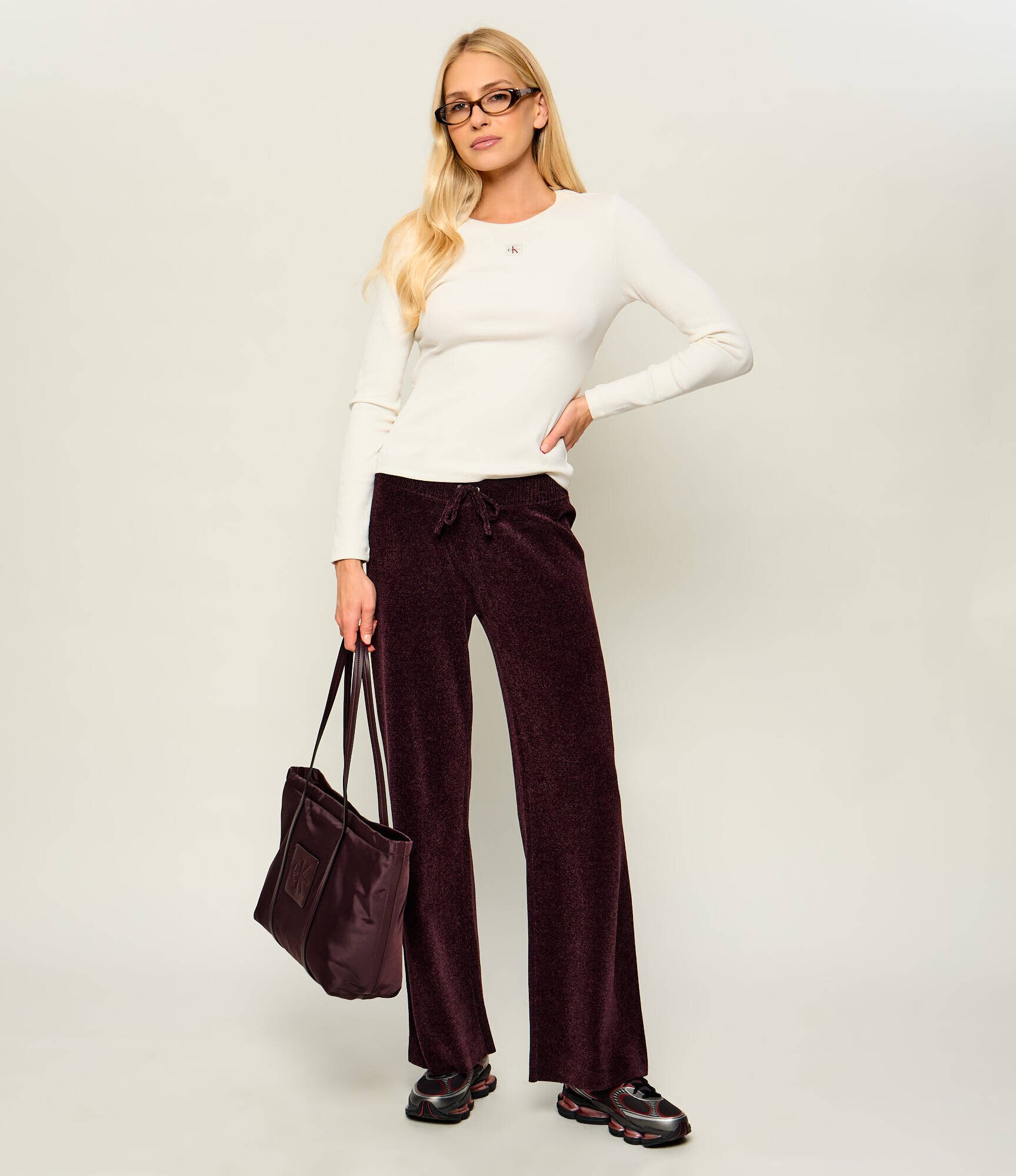 Calvin Klein Jeans Bluză Sensual | Slim Fit