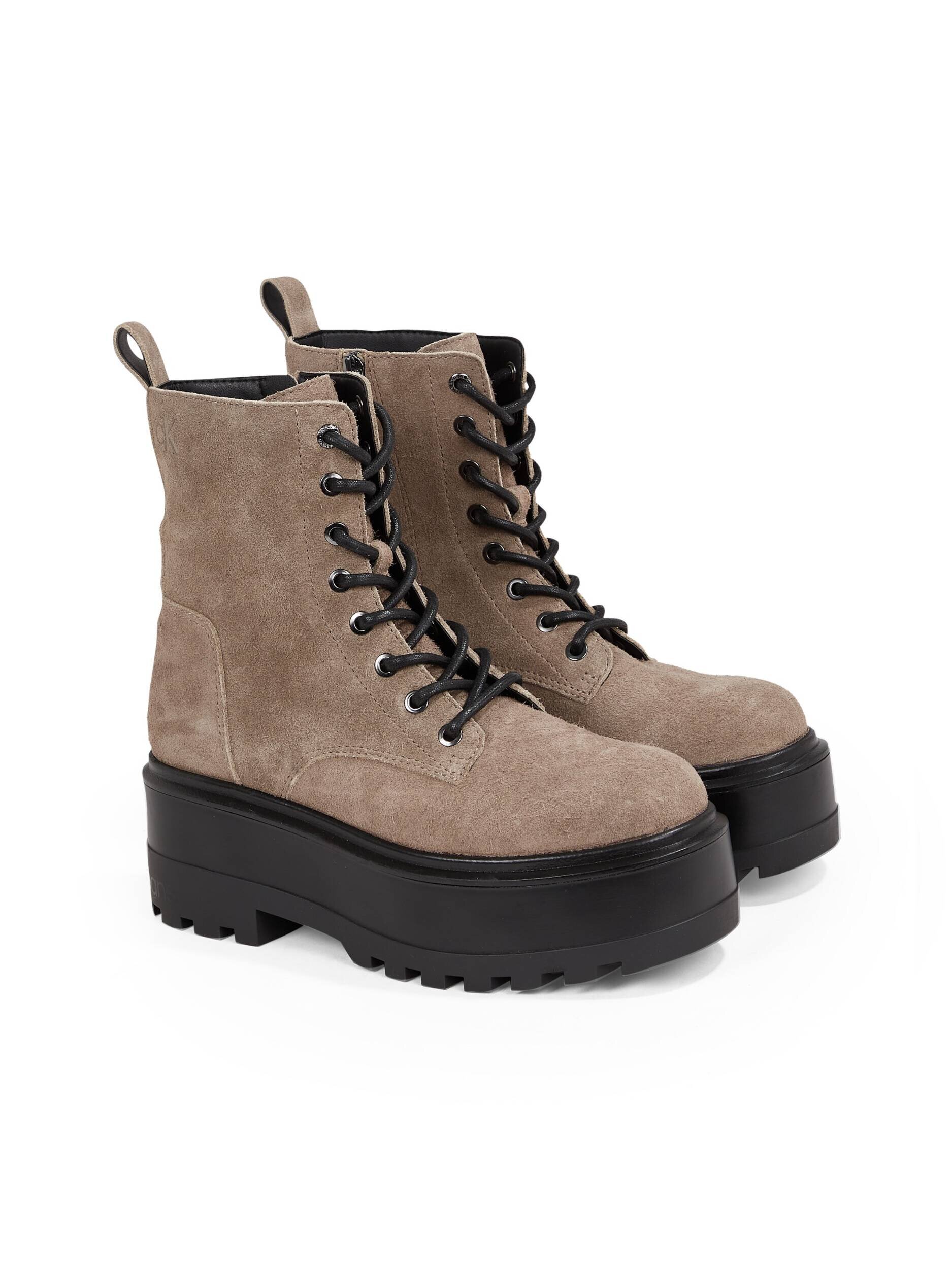 Calvin Klein Jeans Botine | piele întoarsă