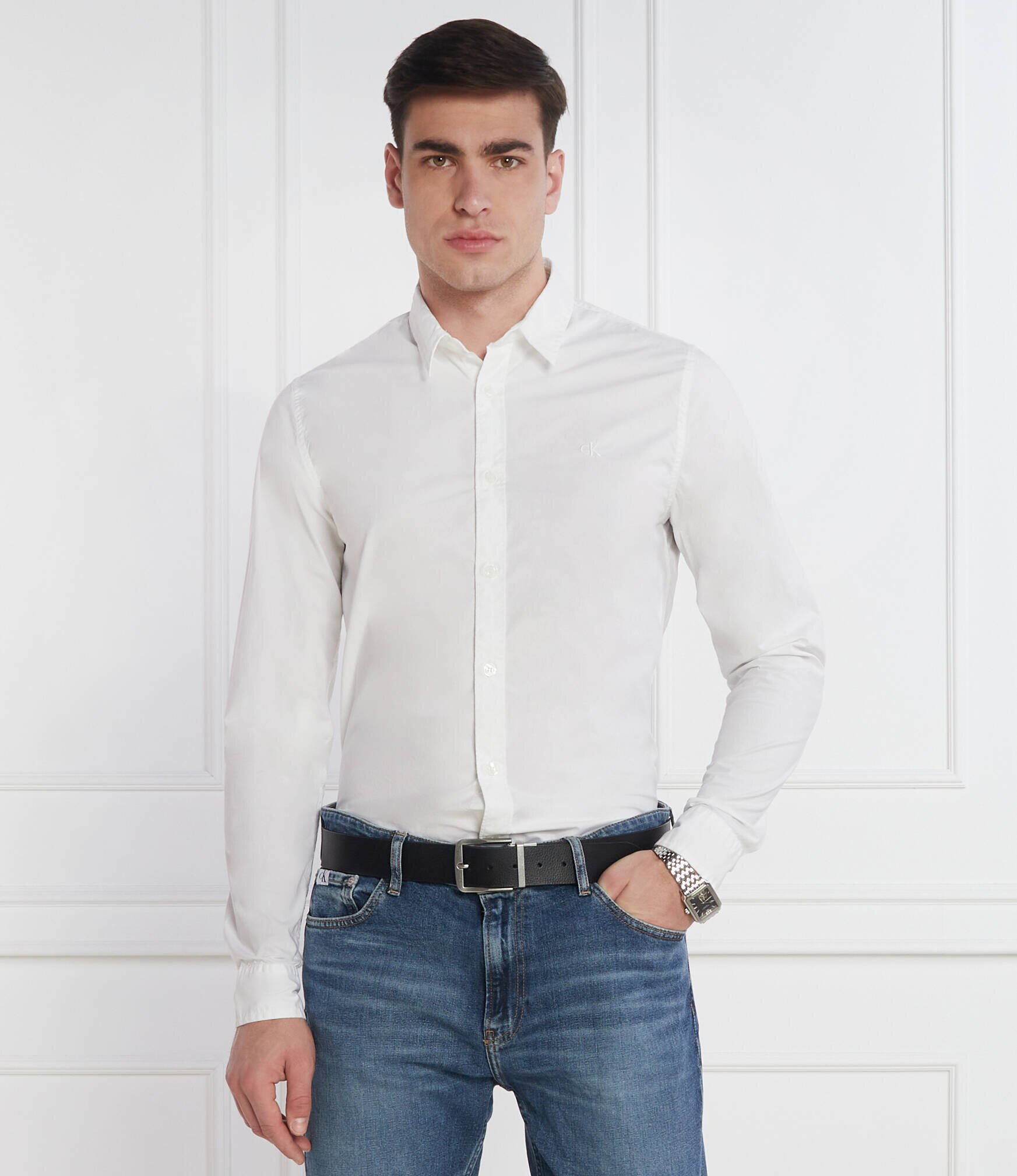 Calvin Klein Jeans Cămașă | Slim Fit | stretch